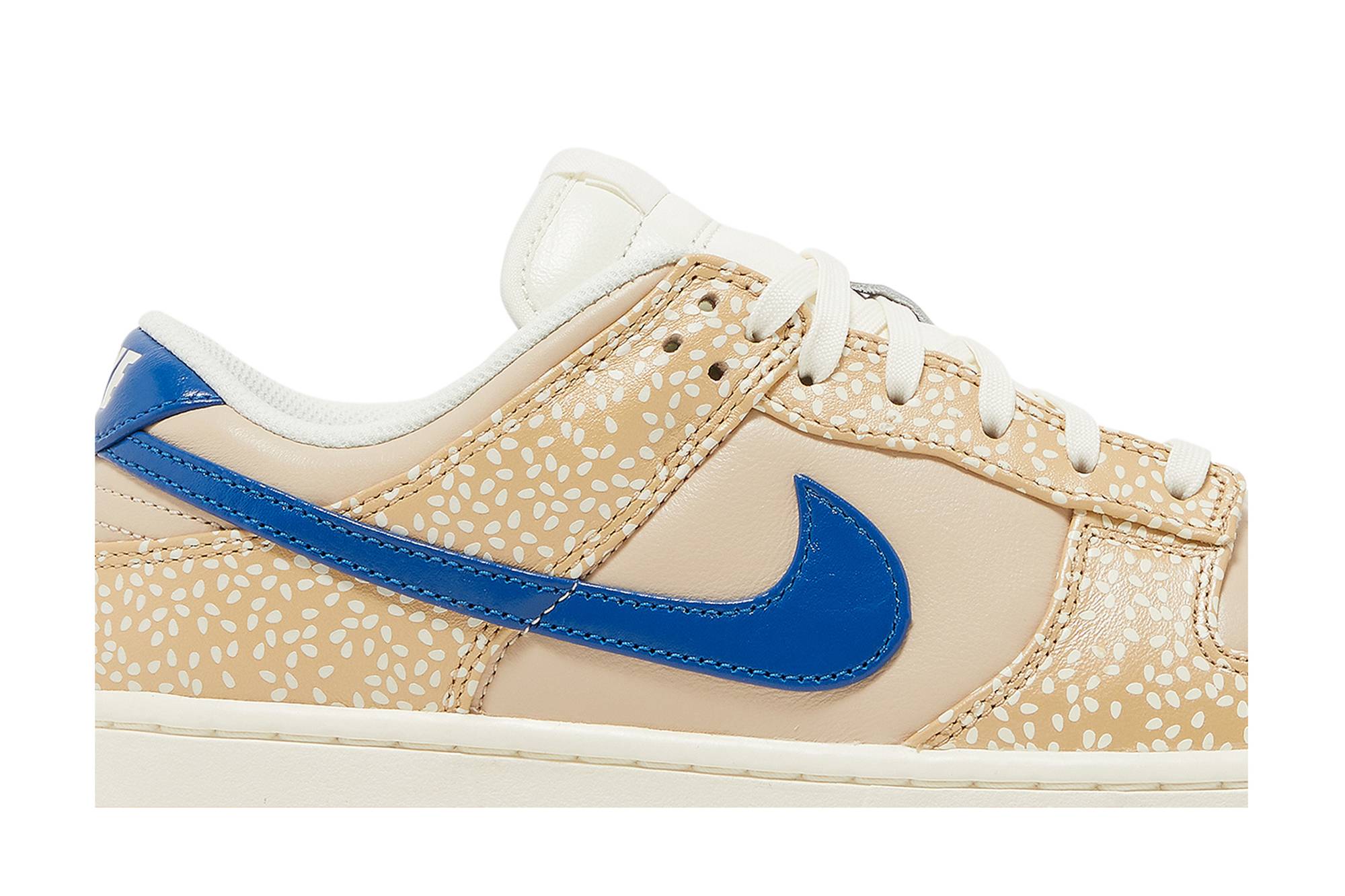 Nike Dunk Low PRM Sesame/Blue Swoosh DZ4853-200 Moroen - Image 2