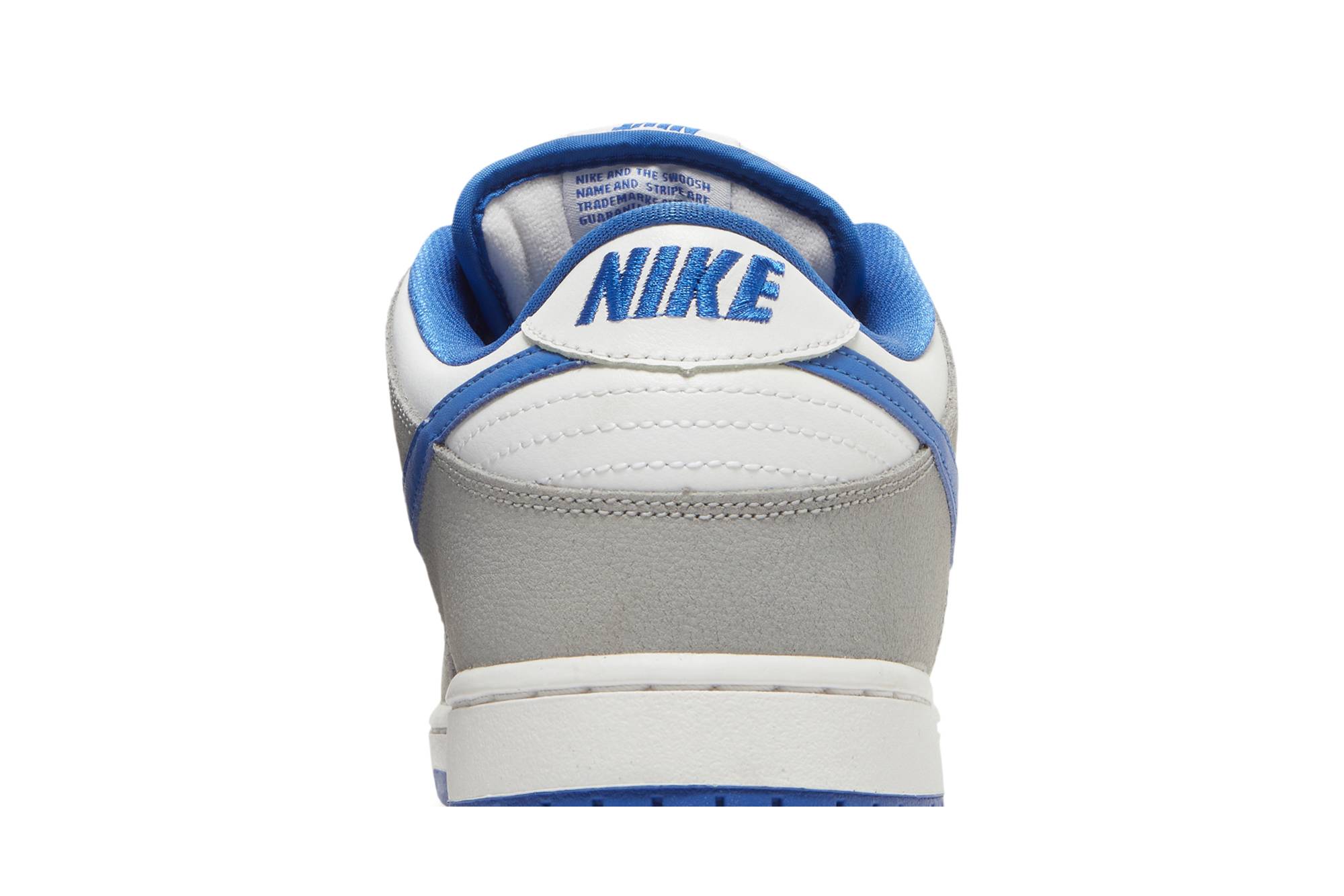Nike Dunk Low Pro SB Matte Silver Varsity Royal 304292-040 Moroen - Image 7