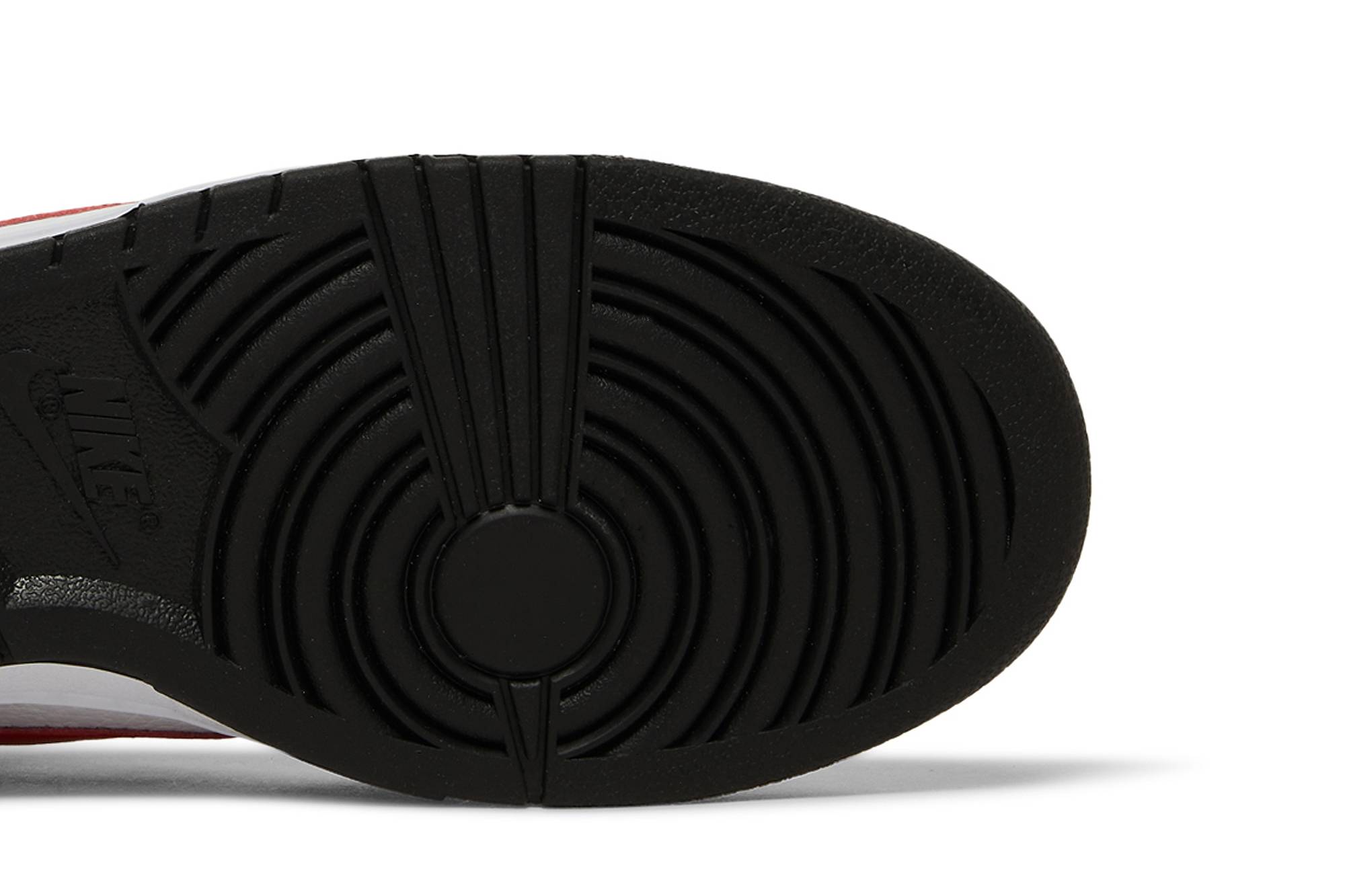 Nike Dunk Low Red Swoosh Panda FB3354-001 Moroen - Image 5