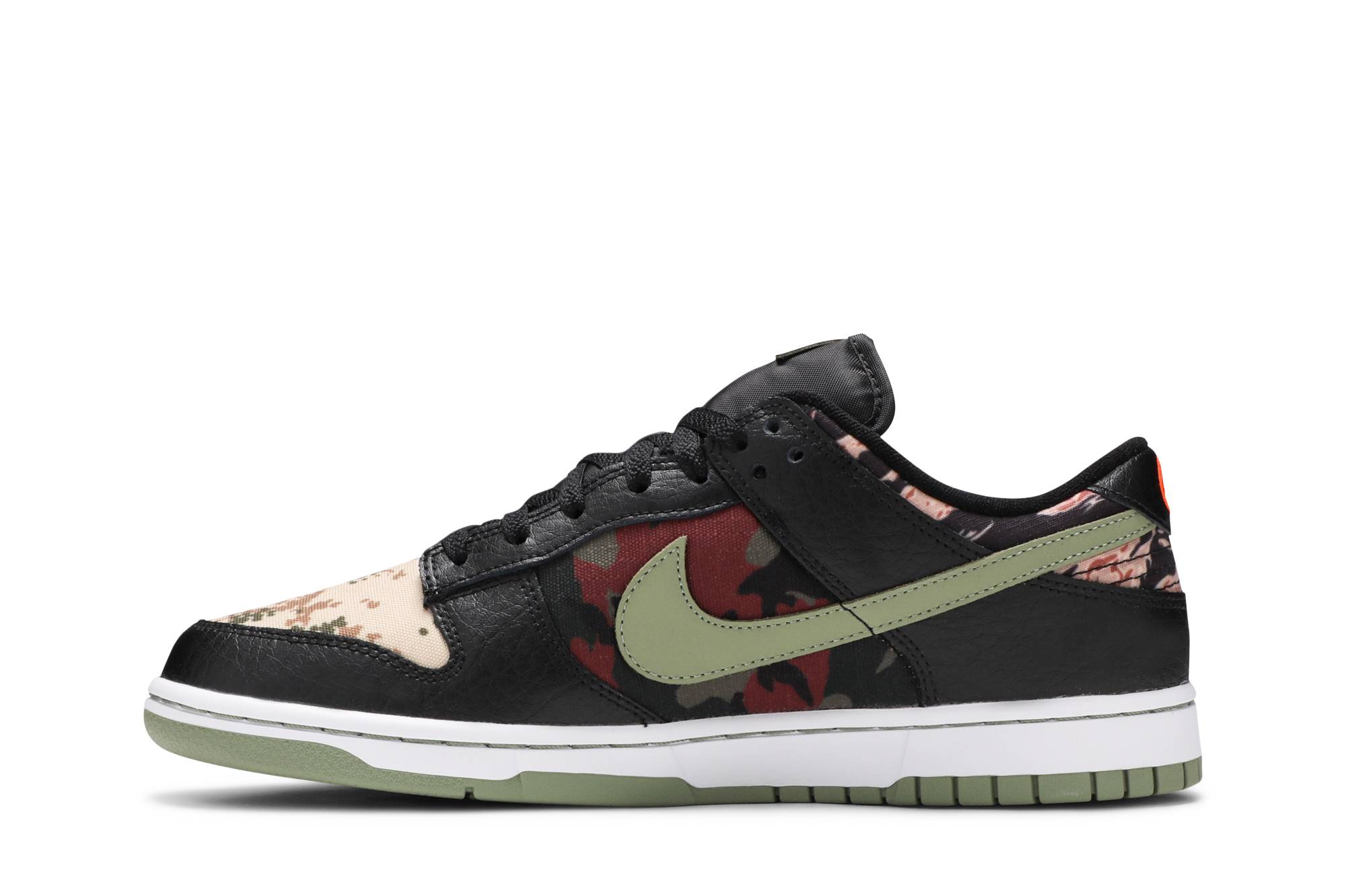 Nike Dunk Low SE Black Multi-Camo DH0957-001 Moroen - Image 3