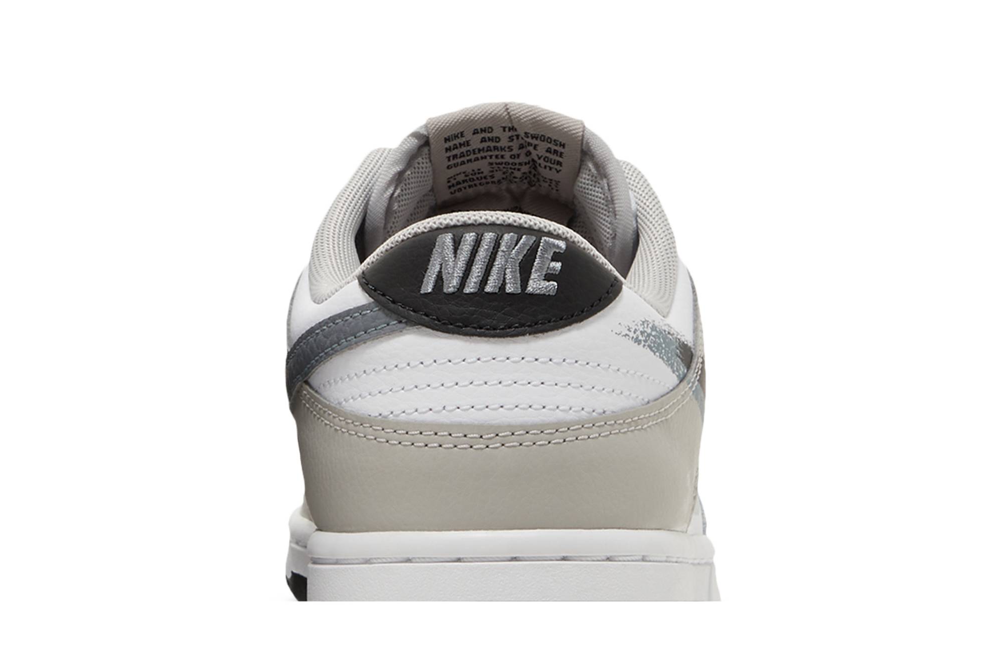 Nike Dunk Low Stencil Swoosh FD0661-100 Moroen - Image 7
