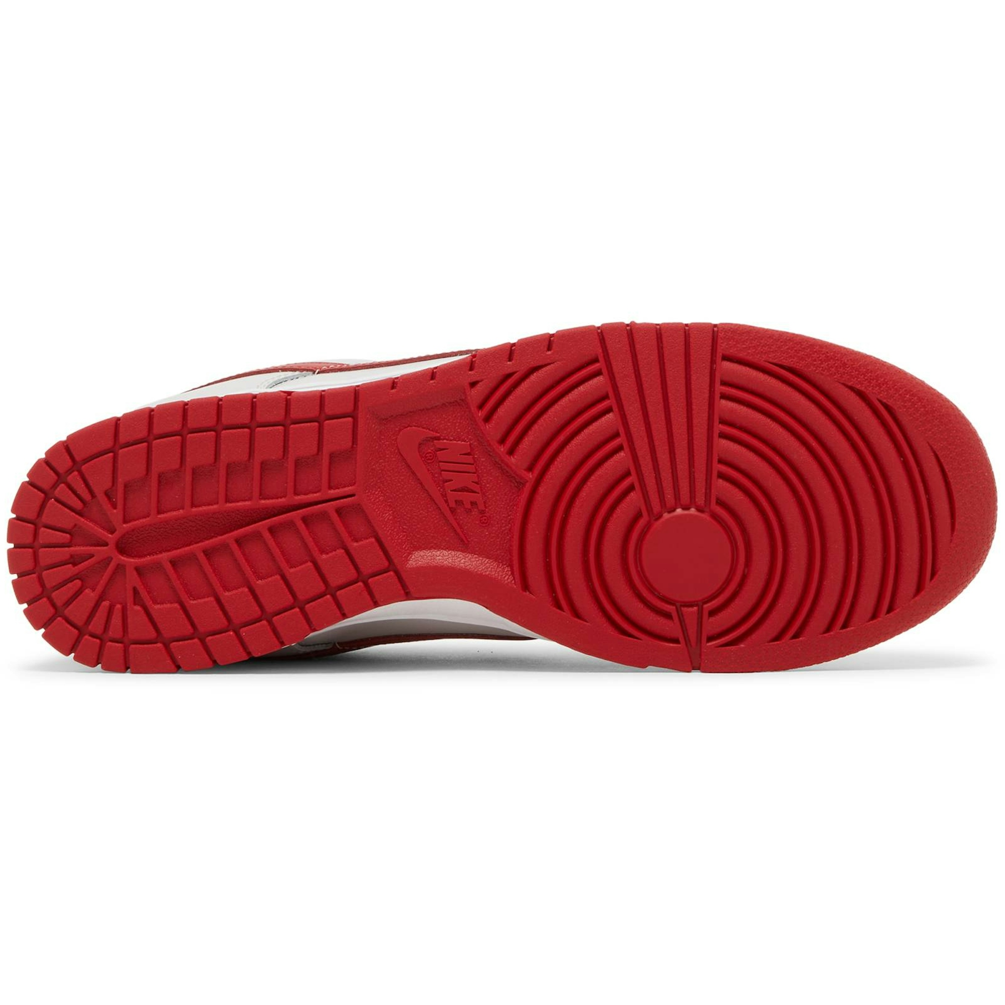 Nike Dunk Low Vast Grey Varsity Red FJ0832-011 Moroen - Image 4