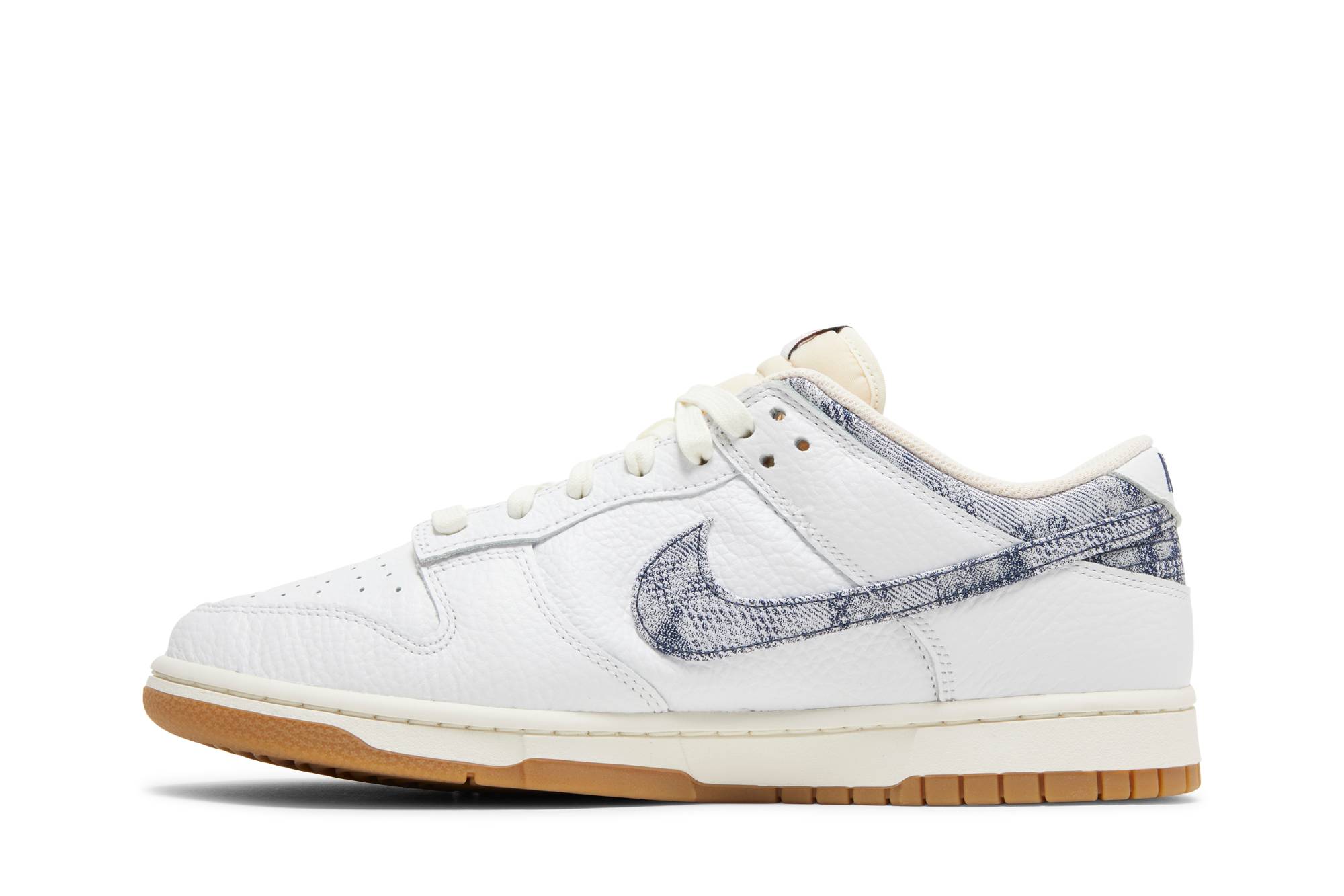 Nike Dunk Low Washed Denim FN6881-100 Moroen - Image 3