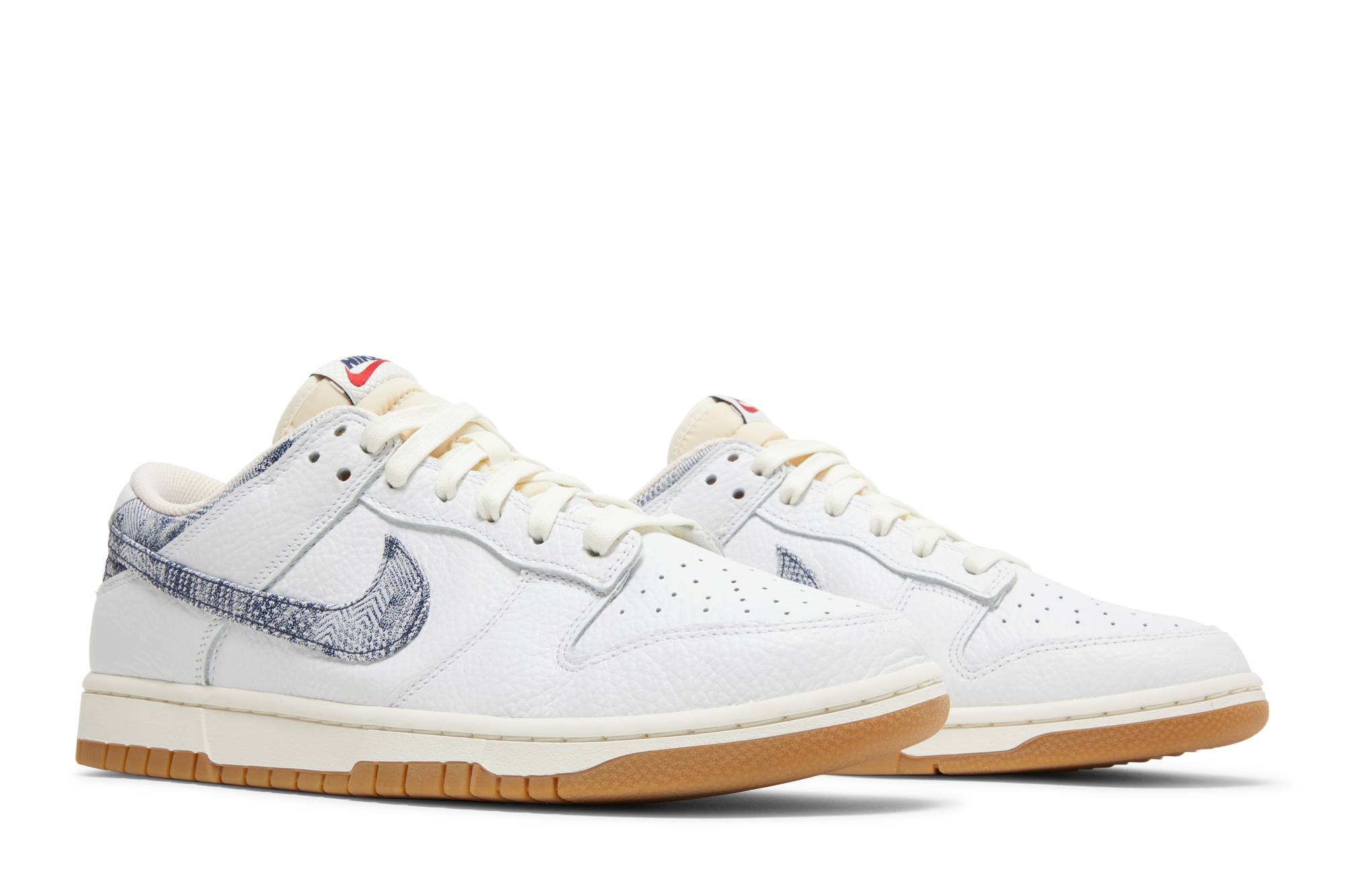 Nike Dunk Low Washed Denim FN6881-100 Moroen - Image 8
