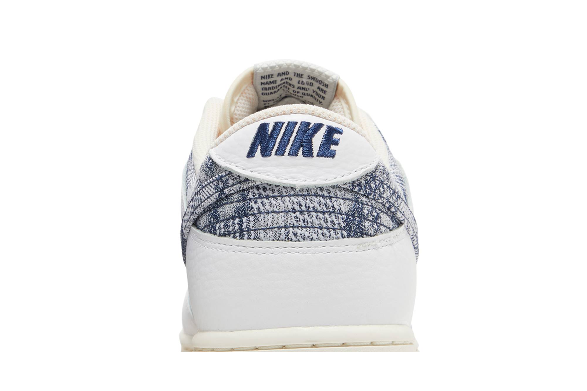 Nike Dunk Low Washed Denim FN6881-100 Moroen - Image 7