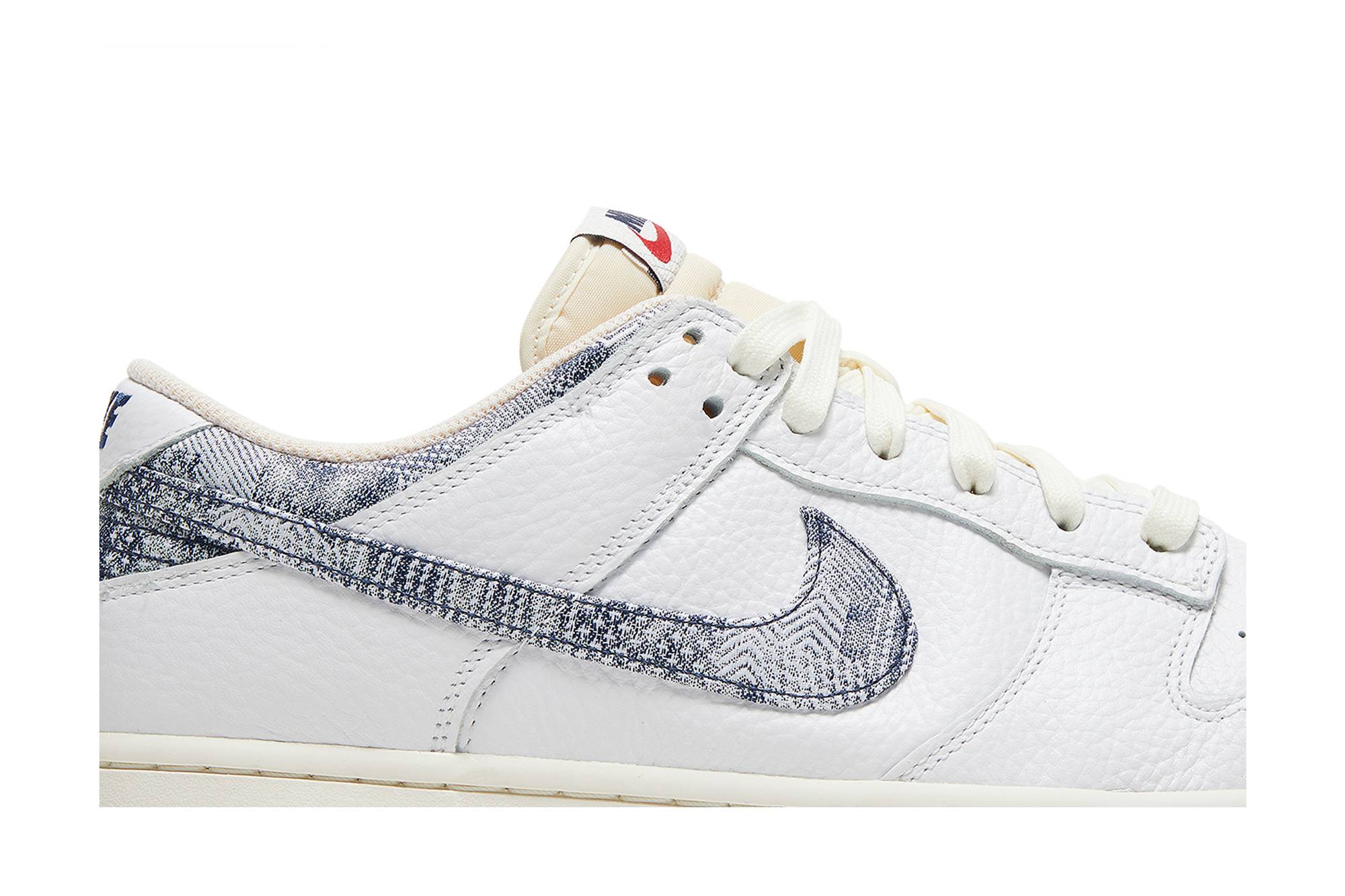 Nike Dunk Low Washed Denim FN6881-100 Moroen - Image 2