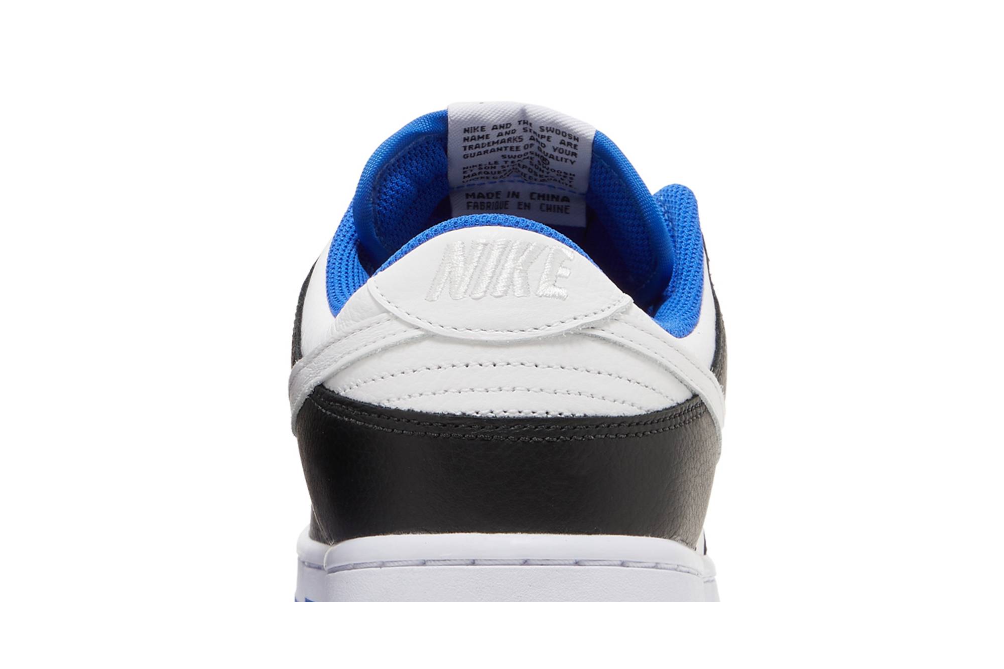 Nike Dunk Low 'White Black Royal' FD9064-110 - Image 7