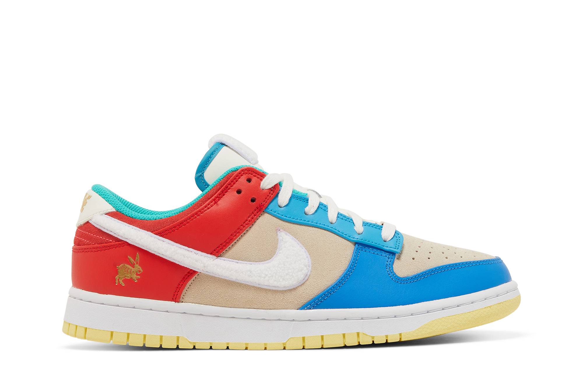 Nike Dunk Low Year of the Rabbit Blue Orange Cream FD4203-111 Moroen