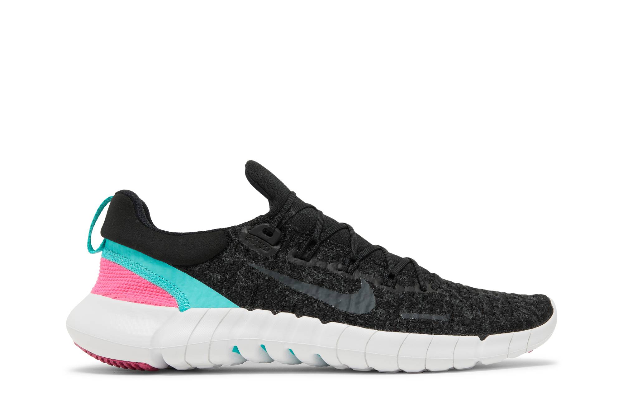 Nike Free Run 5.0 Black Dynamic Turquoise CZ1884-005 Gloiber