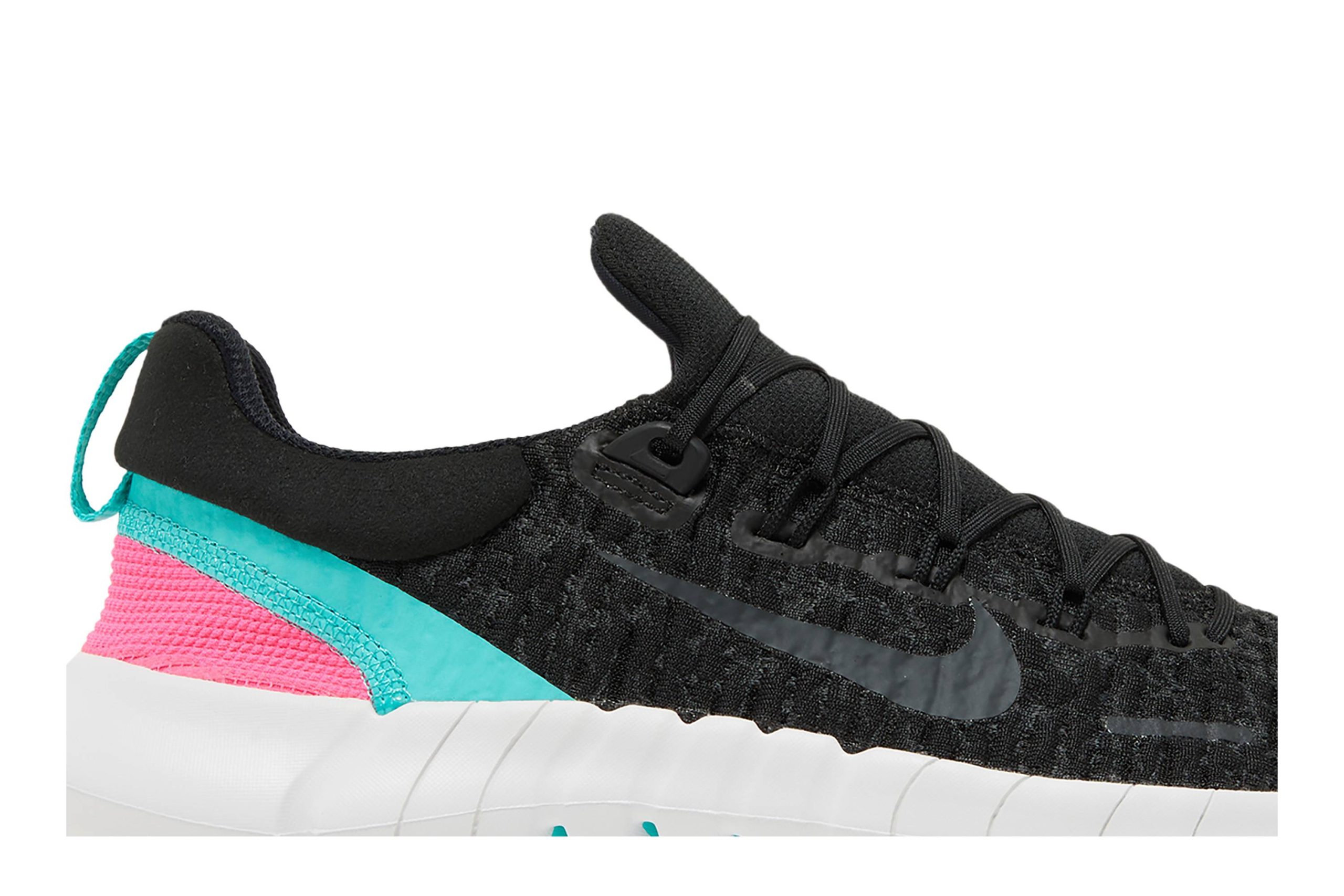 Nike Free Run 5.0 Black Dynamic Turquoise CZ1884-005 Moroen - Image 2