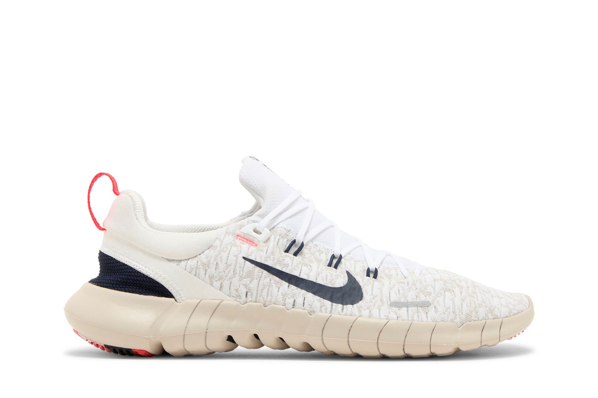 Nike Free Run 5.0 White Obsidian CZ1884-103 Gloiber