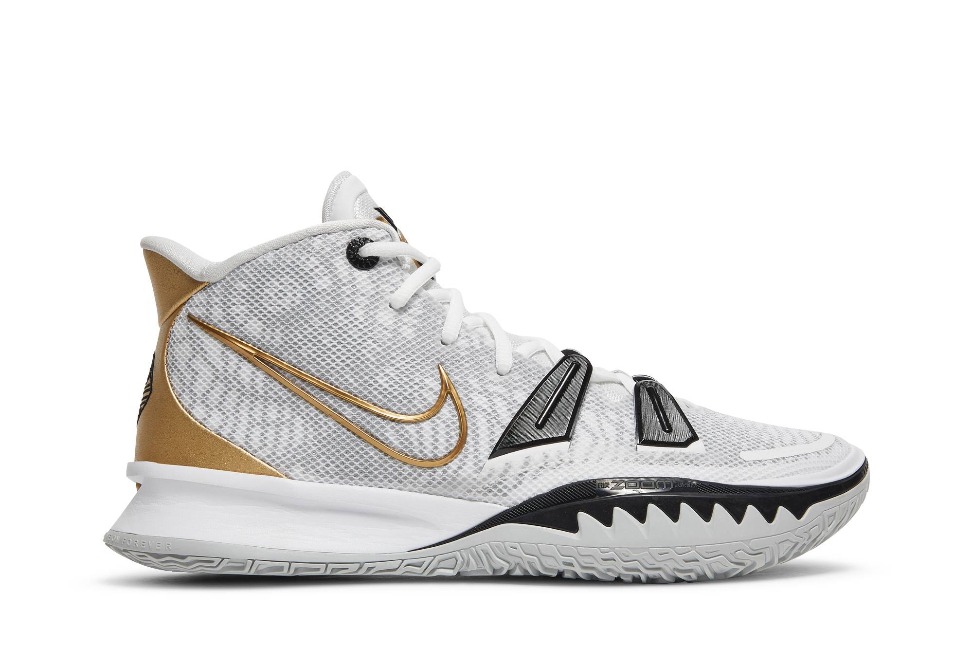 Nike Kyrie 7 EP White Metallic Gold CQ9327-101 Gloiber