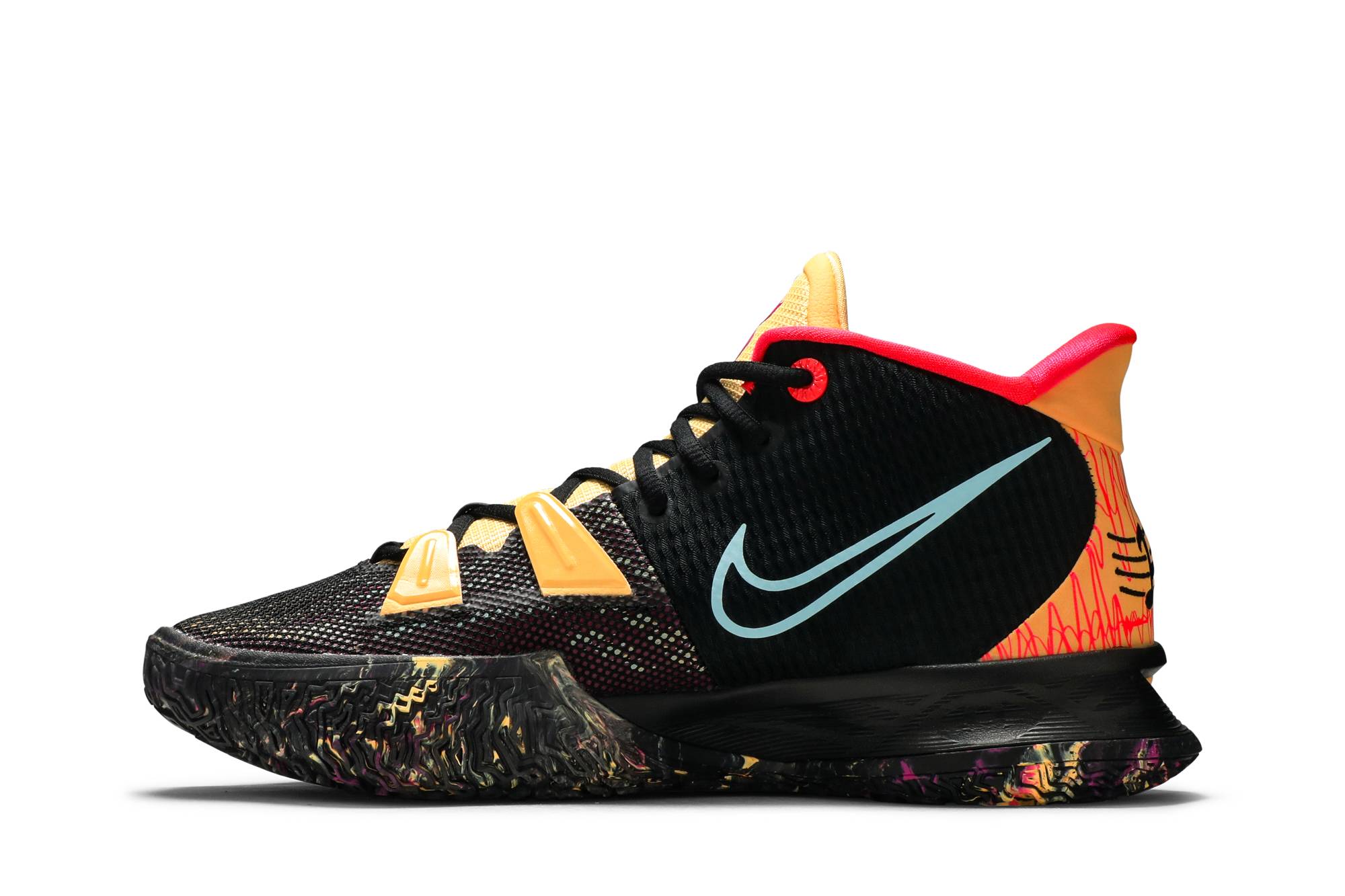 Nike Kyrie 7 Preheat 'Soundwave' DC0588-002 - Image 3
