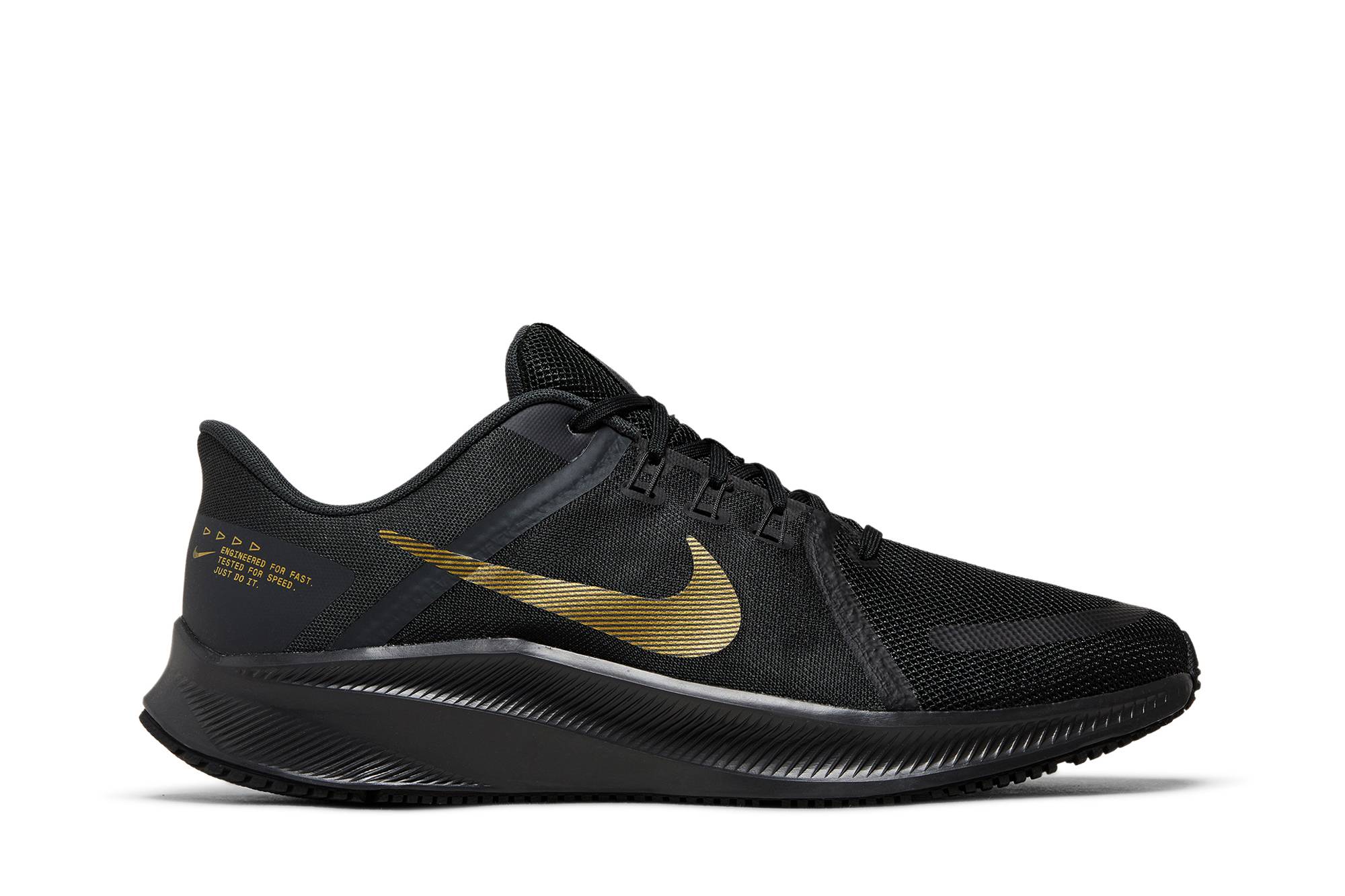 Nike Quest 4 'Black Metallic Gold' DA1105-010