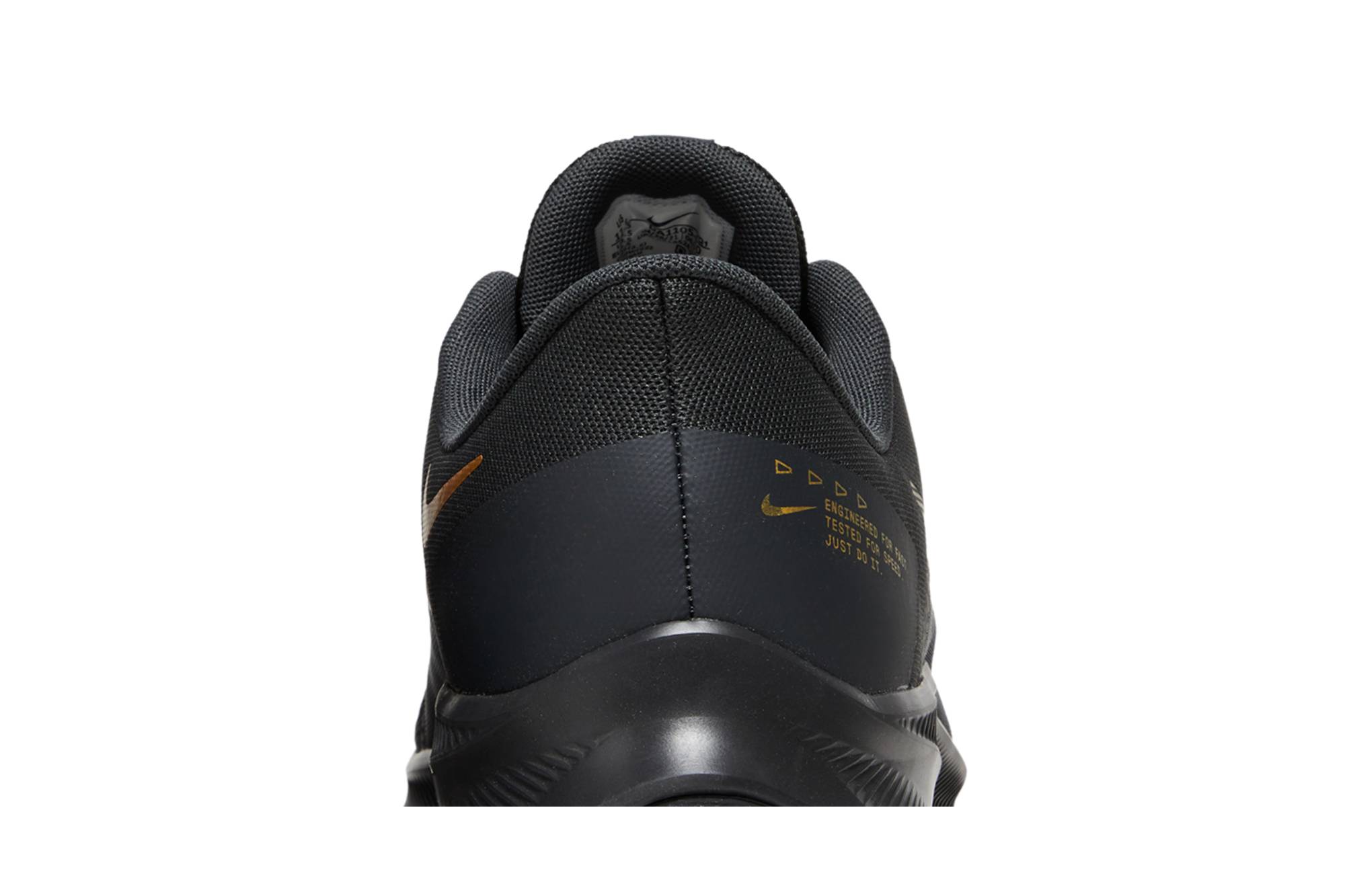 Nike Quest 4 'Black Metallic Gold' DA1105-010 - Image 7