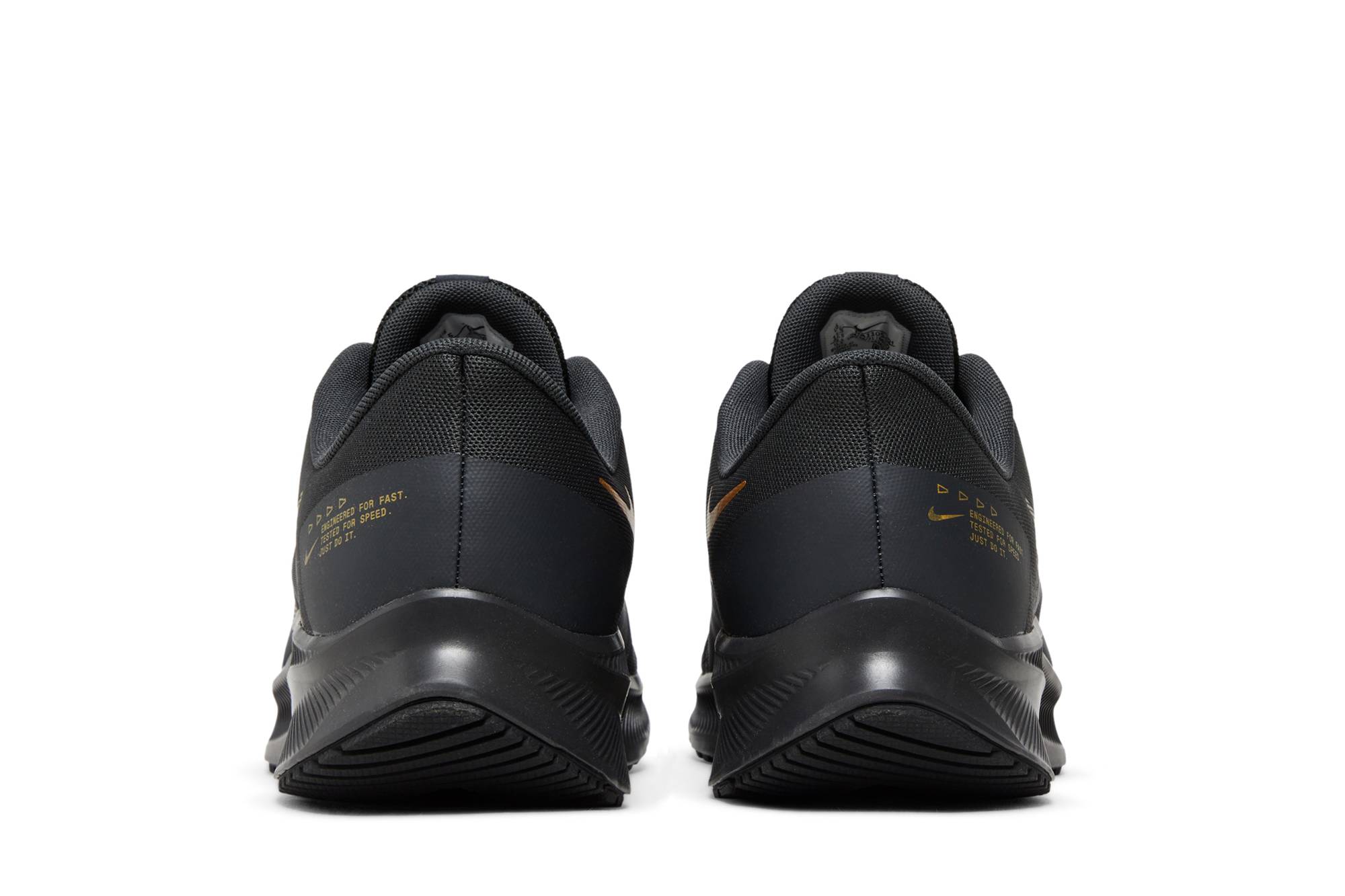 Nike Quest 4 'Black Metallic Gold' DA1105-010 - Image 6