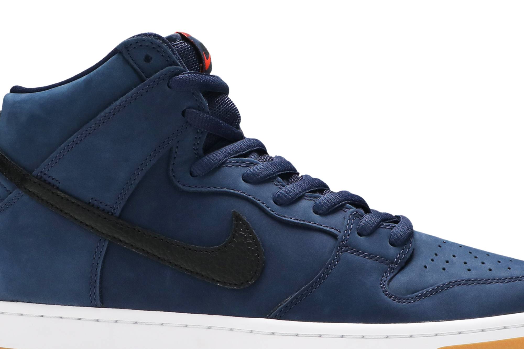 Nike SB Dunk High Pro ISO 'Orange Label Midnight Navy' CI2692-401 - Image 2