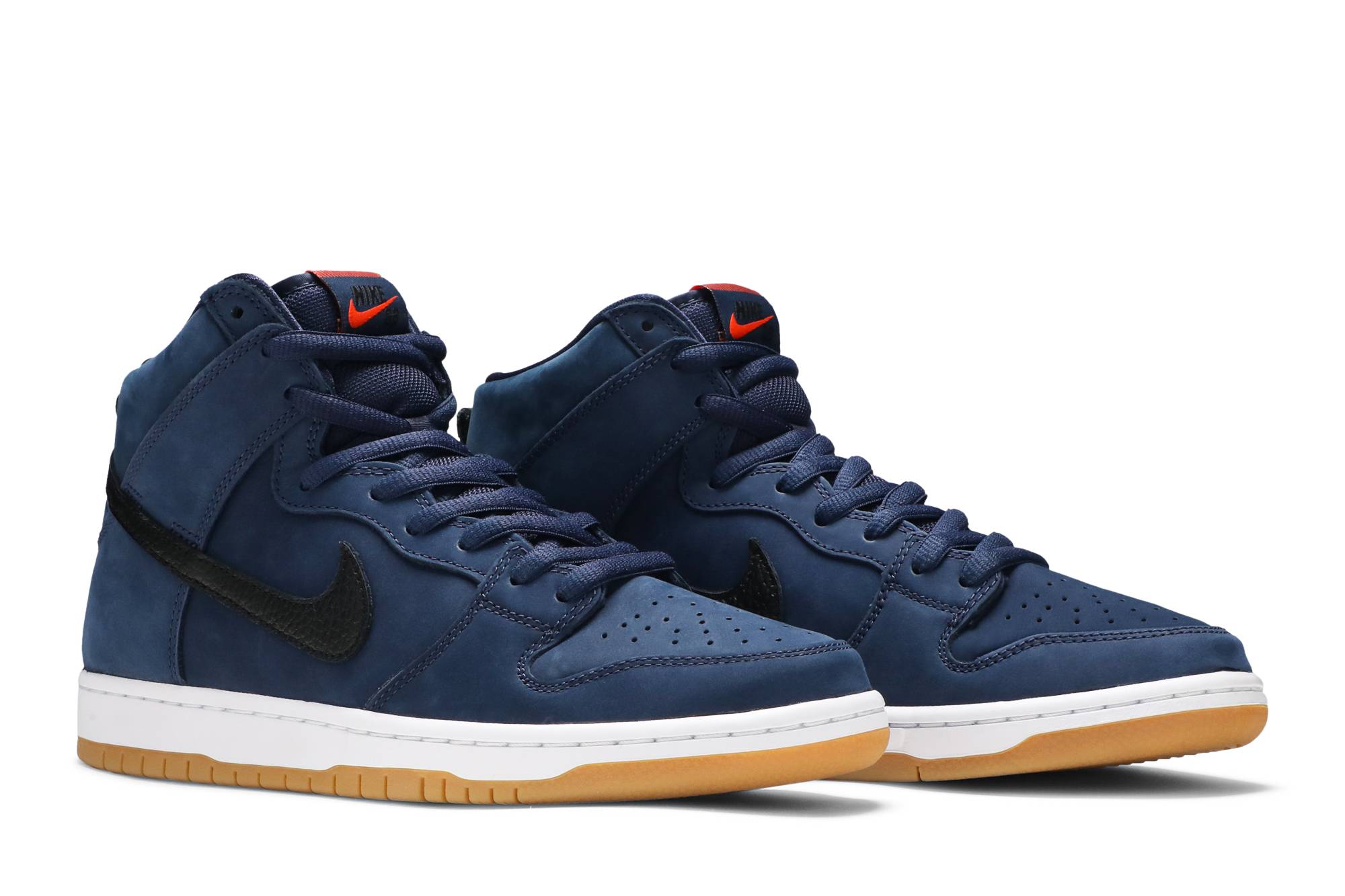 Nike SB Dunk High Pro ISO 'Orange Label Midnight Navy' CI2692-401 - Image 8