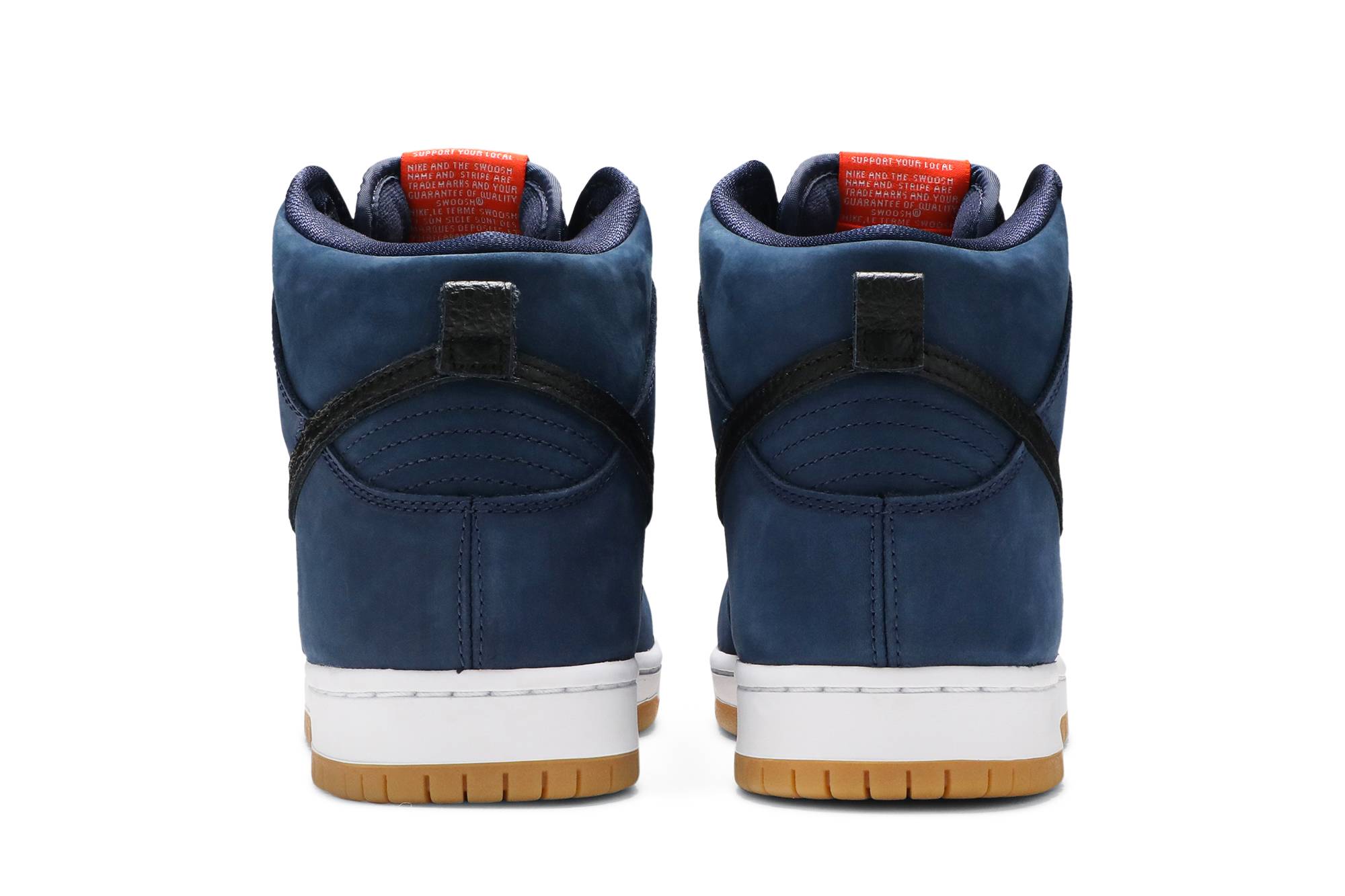 Nike SB Dunk High Pro ISO 'Orange Label Midnight Navy' CI2692-401 - Image 6