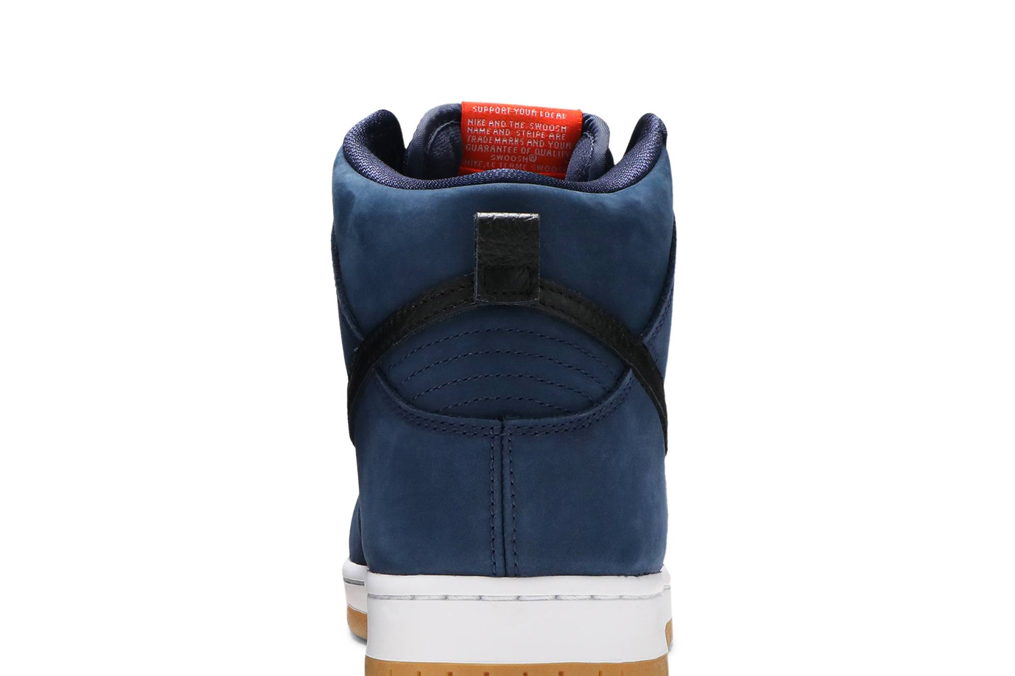 Nike SB Dunk High Pro ISO 'Orange Label Midnight Navy' CI2692-401 - Image 7
