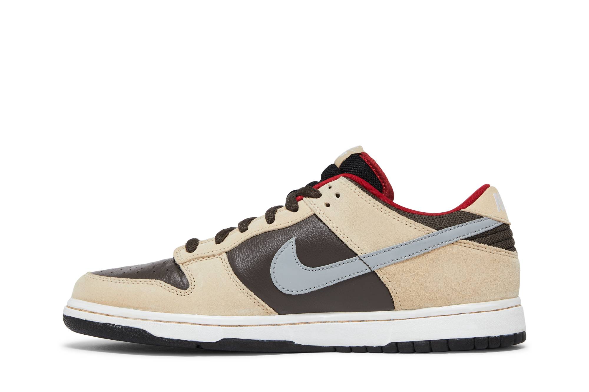 Nike SB Dunk Low Premium Dark Chocolate Linen 313170-203 Moroen - Image 3