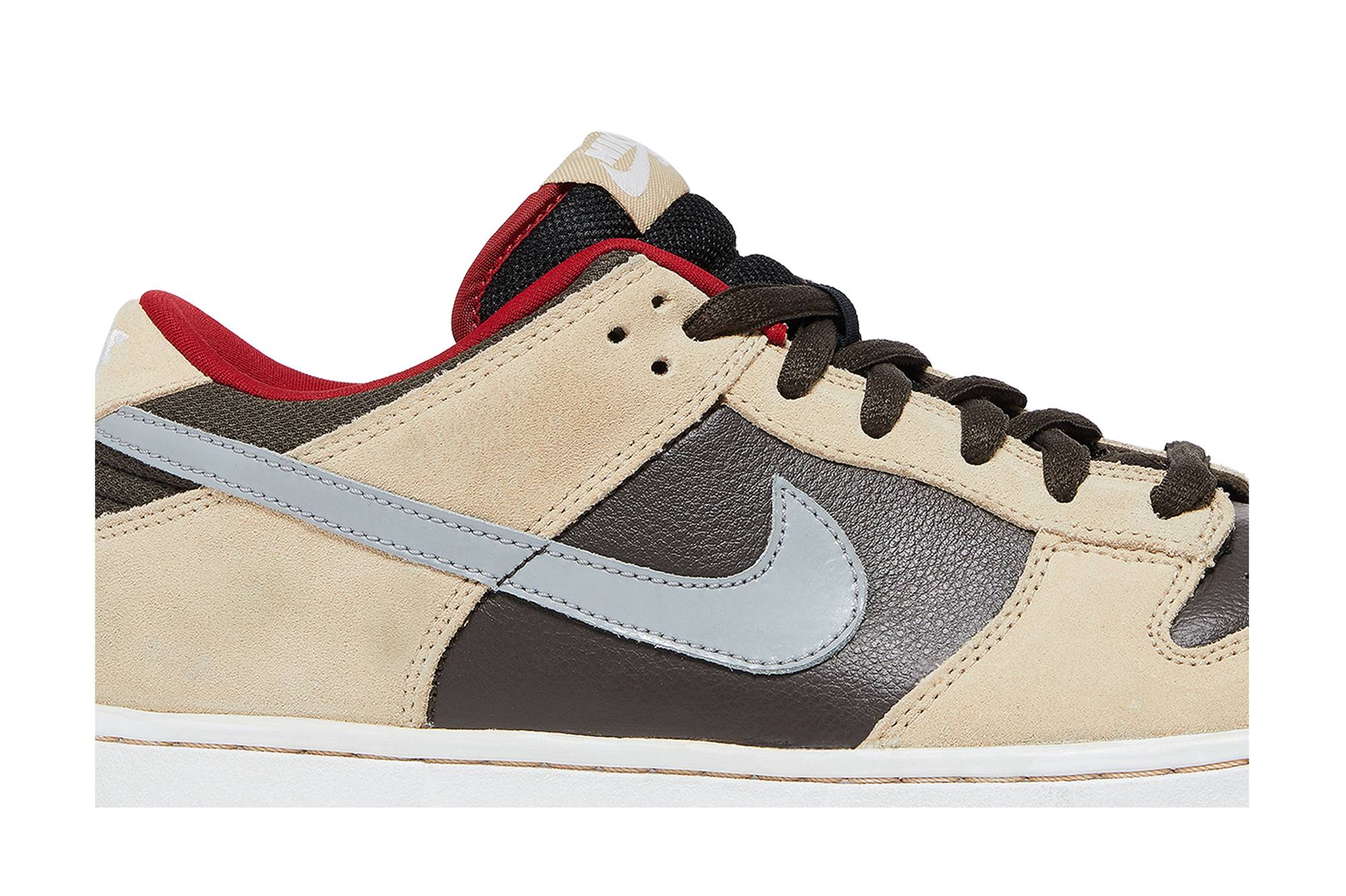 Nike SB Dunk Low Premium Dark Chocolate Linen 313170-203 Moroen - Image 2