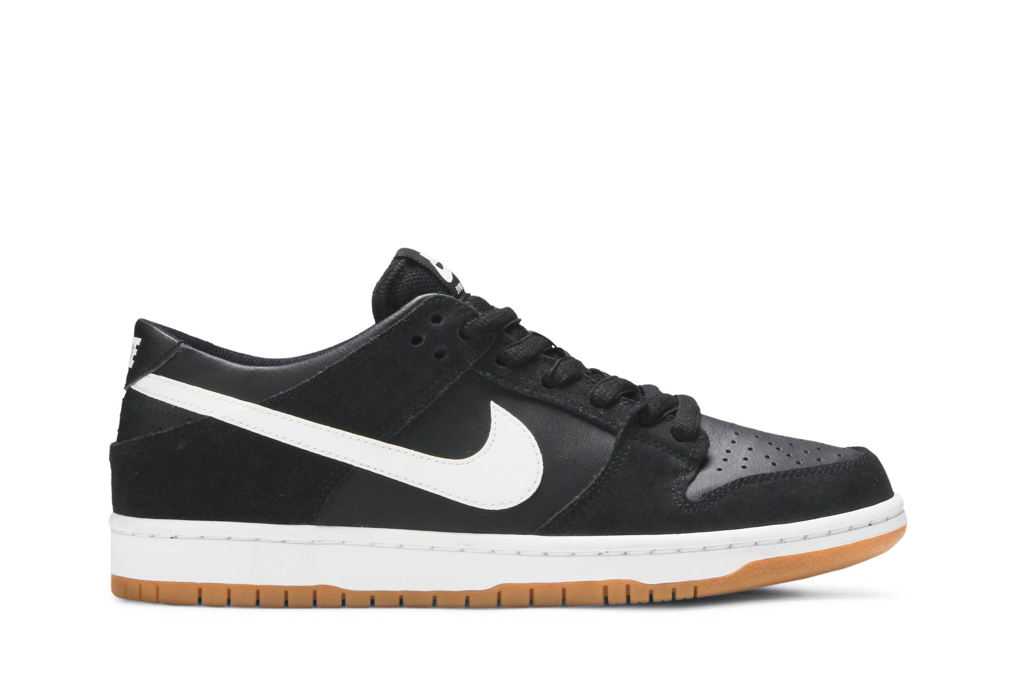 Nike SB Dunk Low Pro Black White Gum 854866-019 Moroen