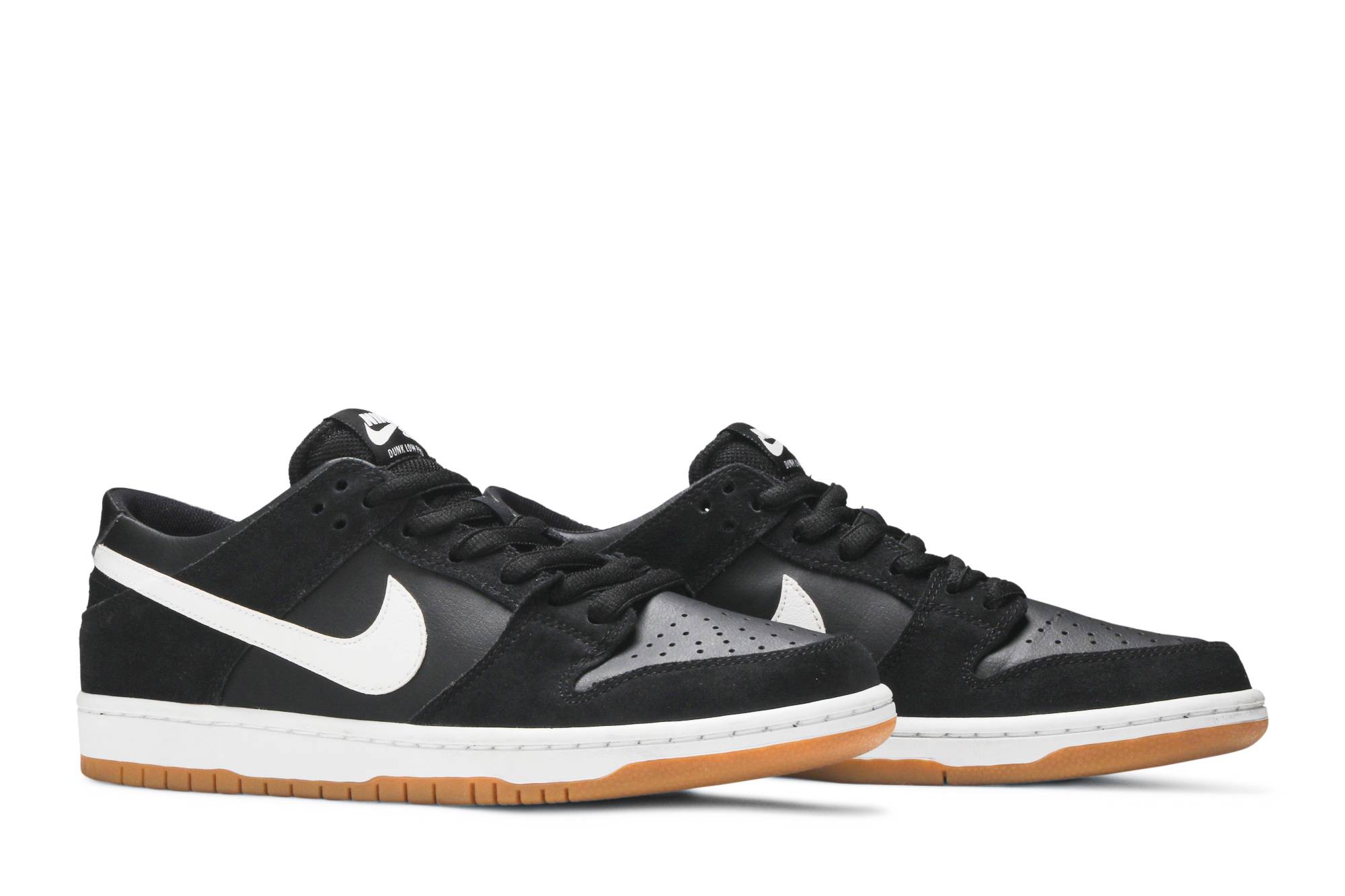 Nike SB Dunk Low Pro Black White Gum 854866-019 Moroen - Image 8