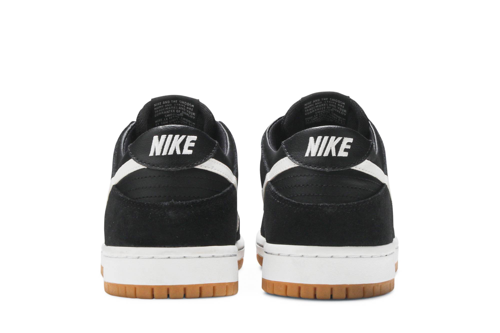 Nike SB Dunk Low Pro Black White Gum 854866-019 Moroen - Image 6