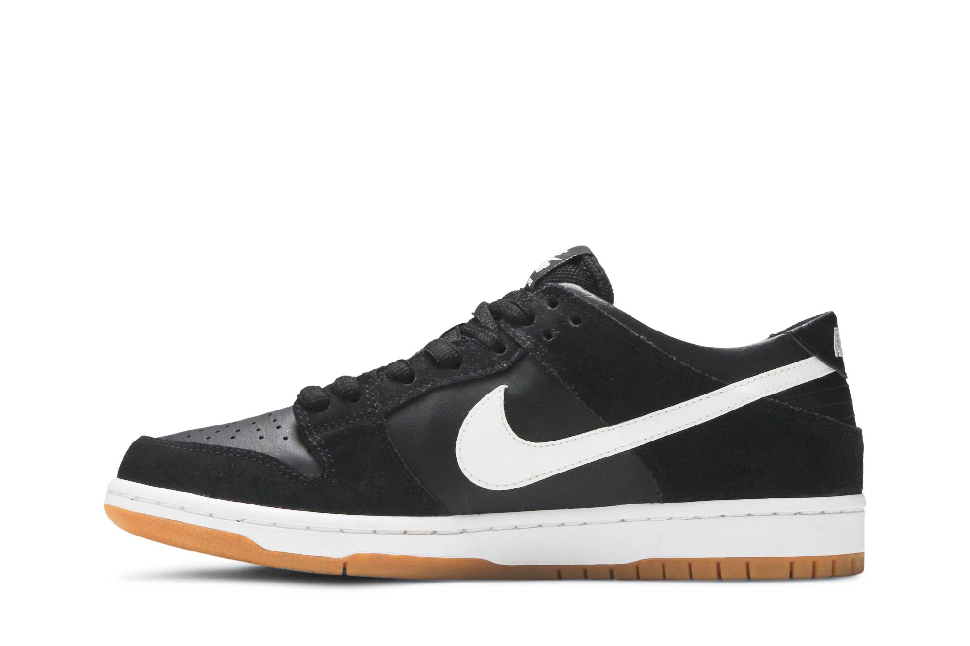 Nike SB Dunk Low Pro Black White Gum 854866-019 Moroen - Image 3