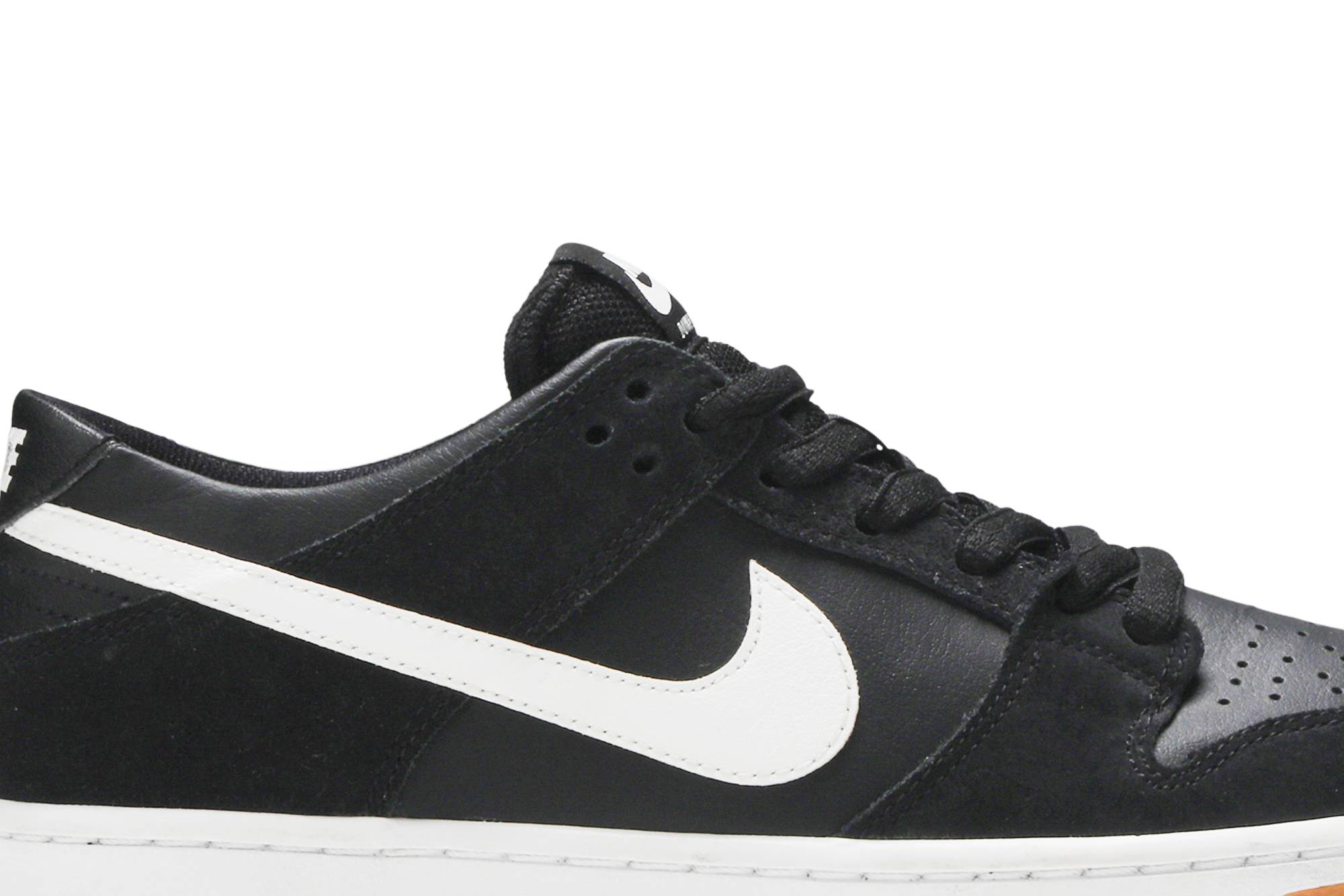 Nike SB Dunk Low Pro Black White Gum 854866-019 Moroen - Image 2