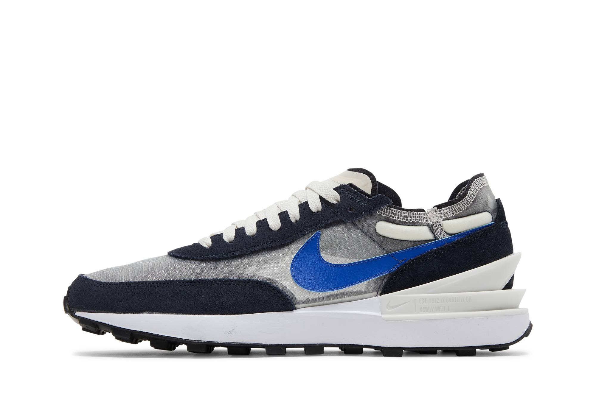 Nike Waffle One SE 'Phantom Hyper Royal' DD8014-003 - Image 3