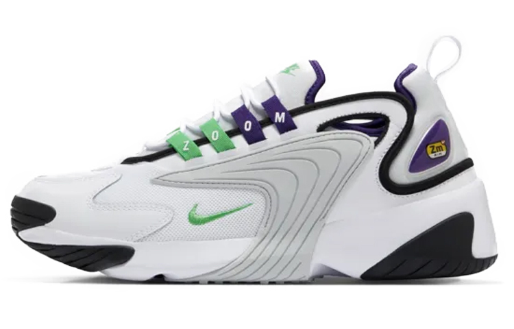 Nike Zoom 2K White Green White Court Purple CV7959-130 Simpleartly Store