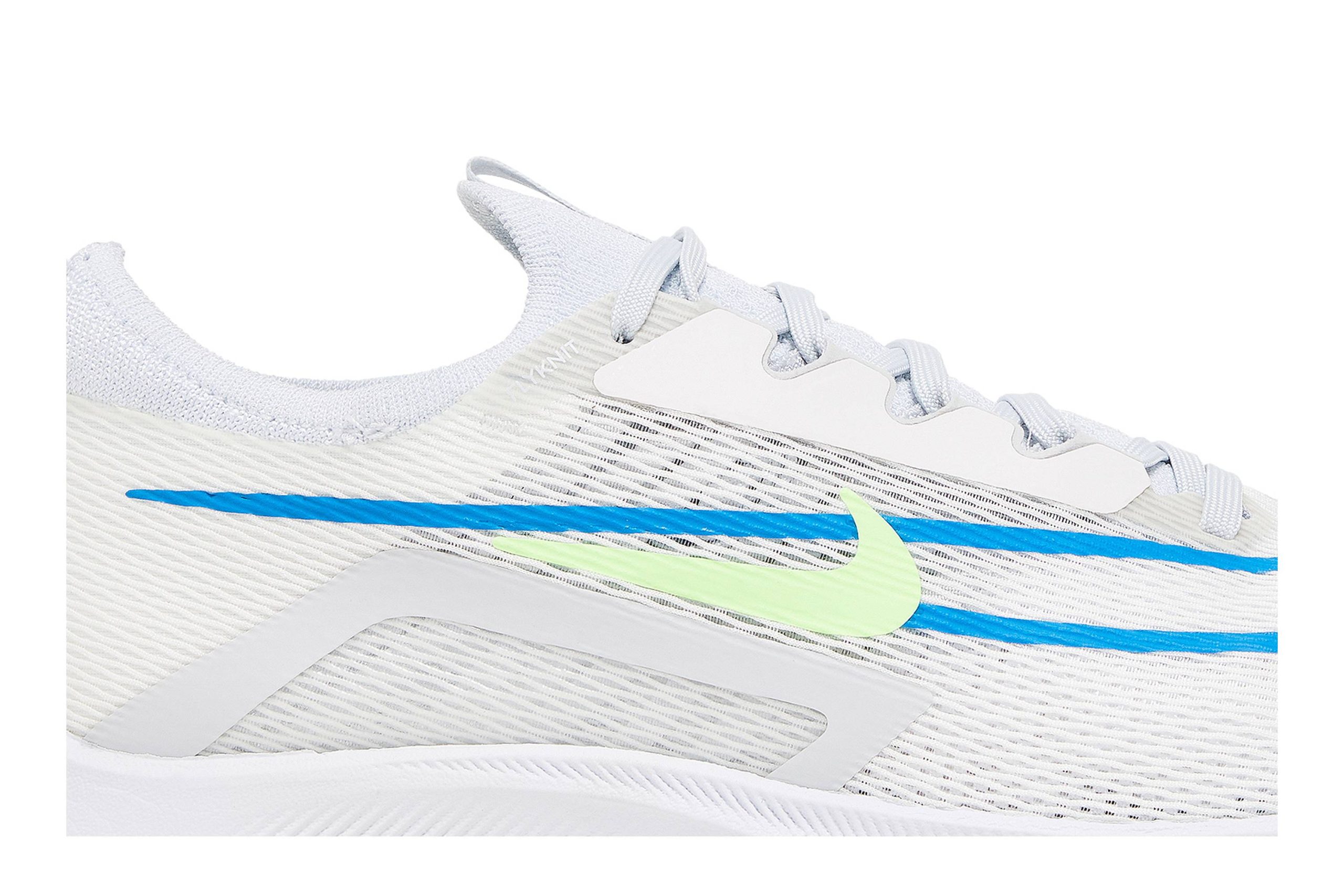 Nike Zoom Fly 4 'White Imperial Blue Lime Glow' CT2392-100 - Image 2