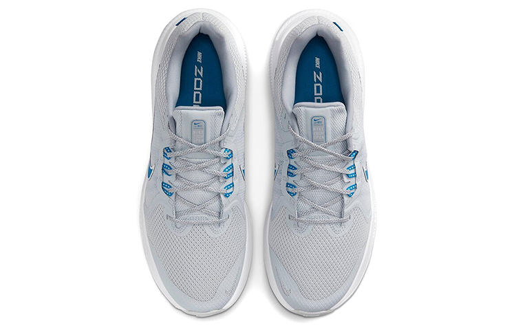 Nike Zoom Span 4 Low-Top Grey//Blue White DC8996-010 Moroen - Image 3