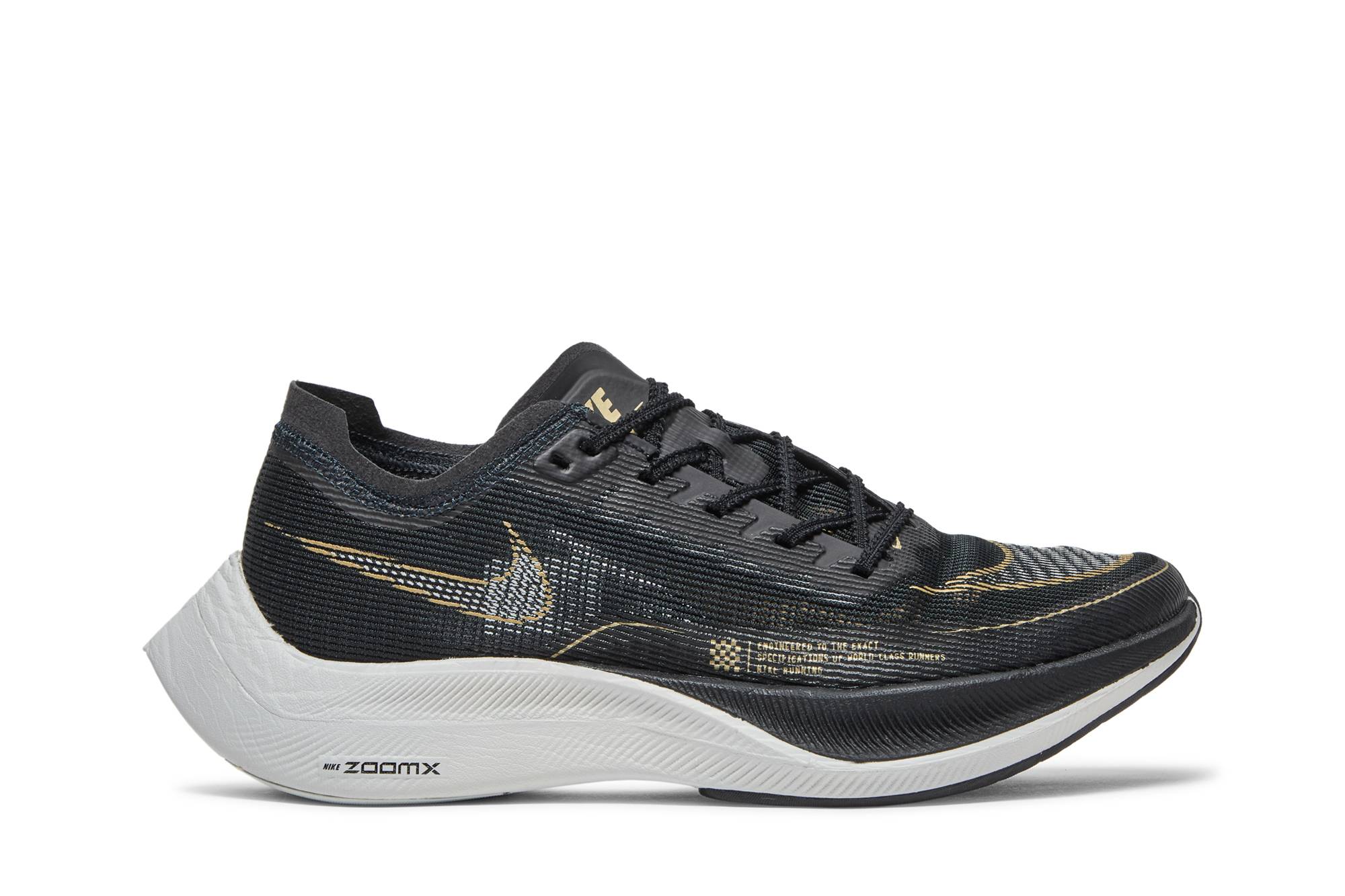 Nike ZoomX Vaporfly Next% 2 'Black Metallic Gold Coin' CU4111-001