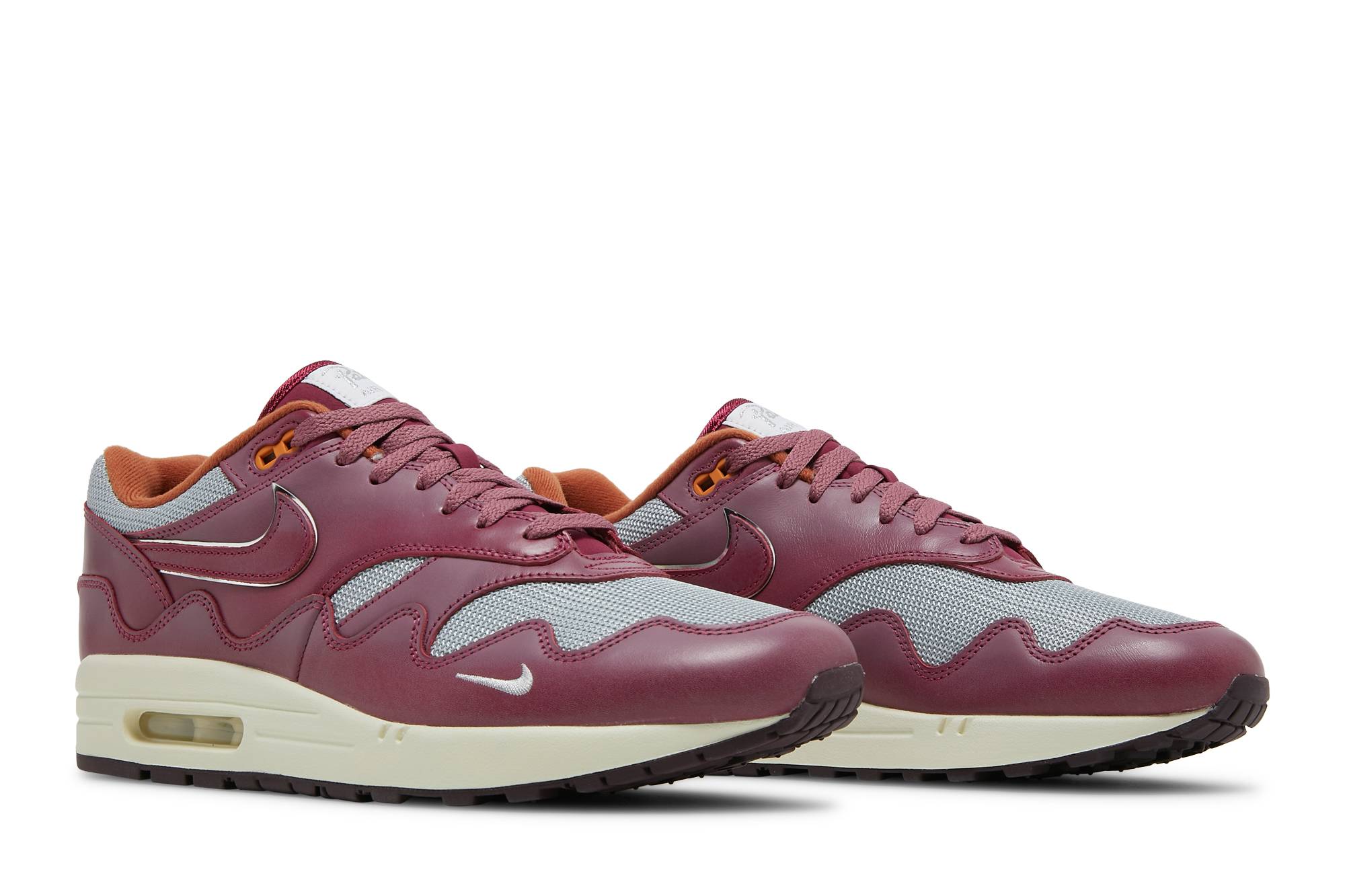 Patta x Nike Air Max 1 Night Maroon (with Bracelet) DO9549-001 Moroen - Image 17