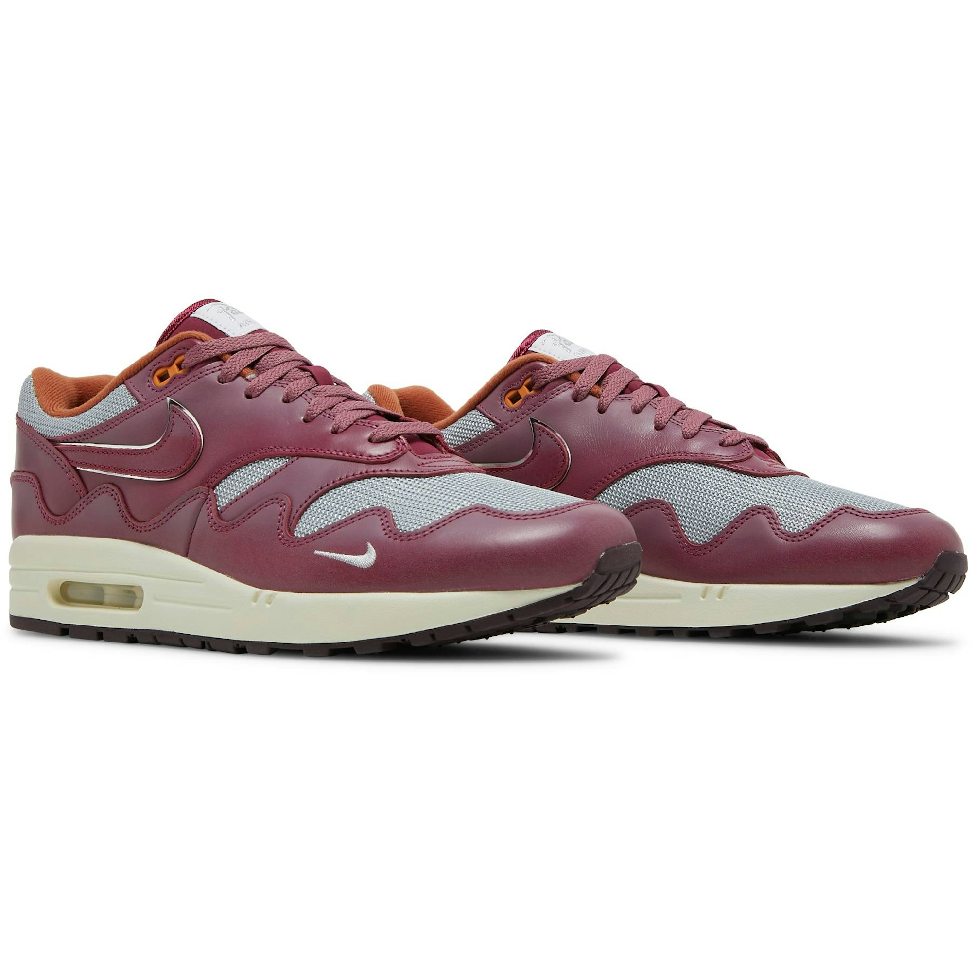 Patta x Nike Air Max 1 Night Maroon (with Bracelet) DO9549-001 Moroen - Image 8
