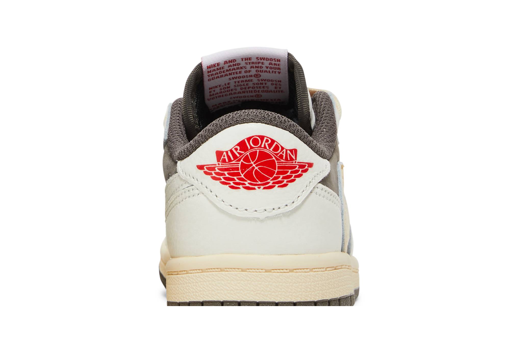 (Preschool) Travis Scott x Air Jordan 1 Low OG Reverse Mocha DO5442-162 Moroen - Image 7
