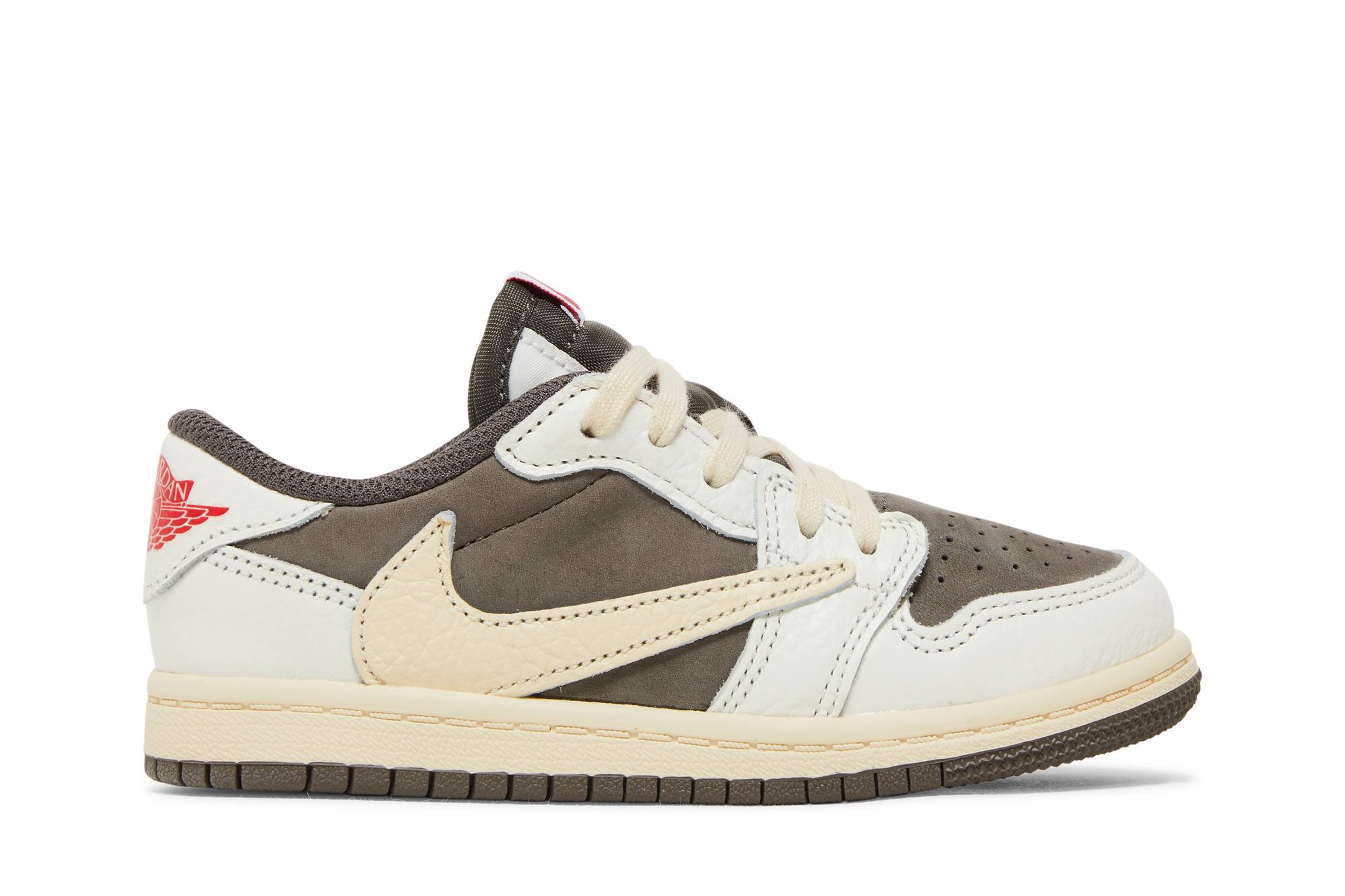 (Preschool) Travis Scott x Air Jordan 1 Low OG Reverse Mocha DO5442-162 Moroen