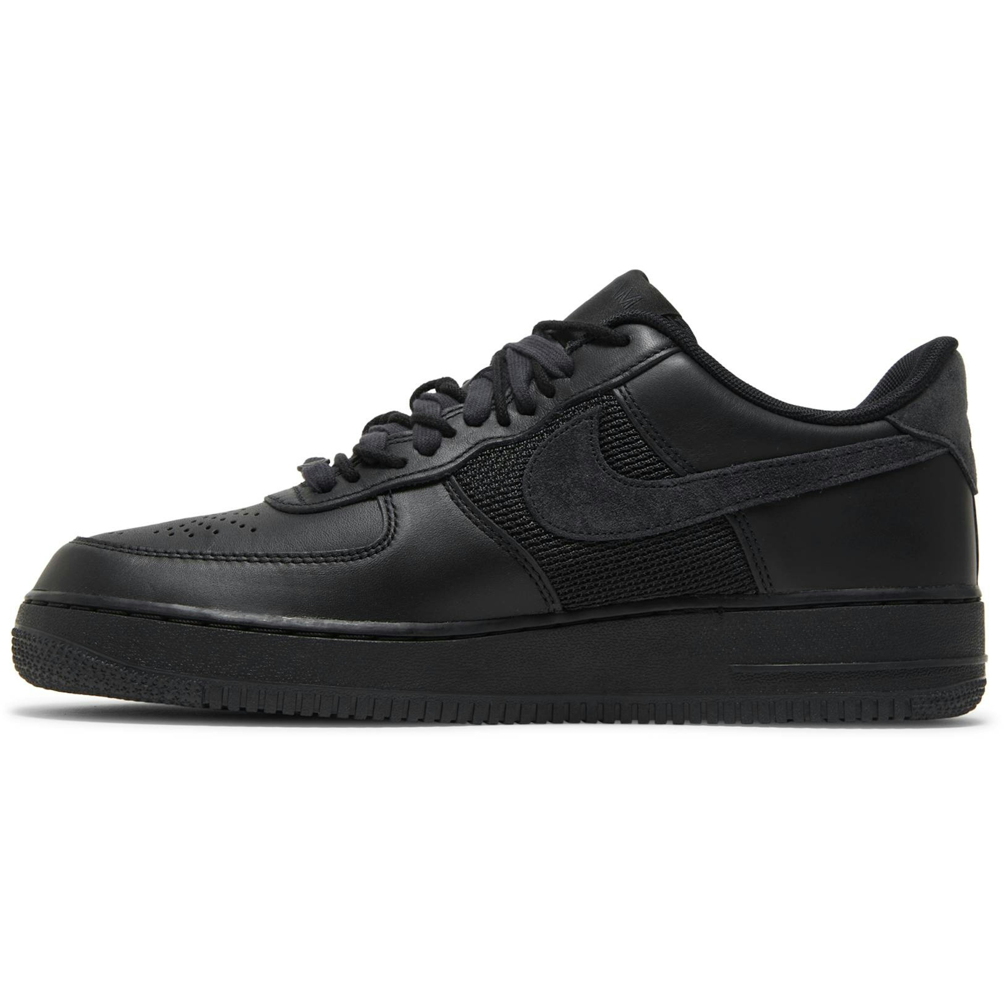 Slam Jam x Nike Air Force 1 Low Triple Black DX5590-001 Moroen - Image 3