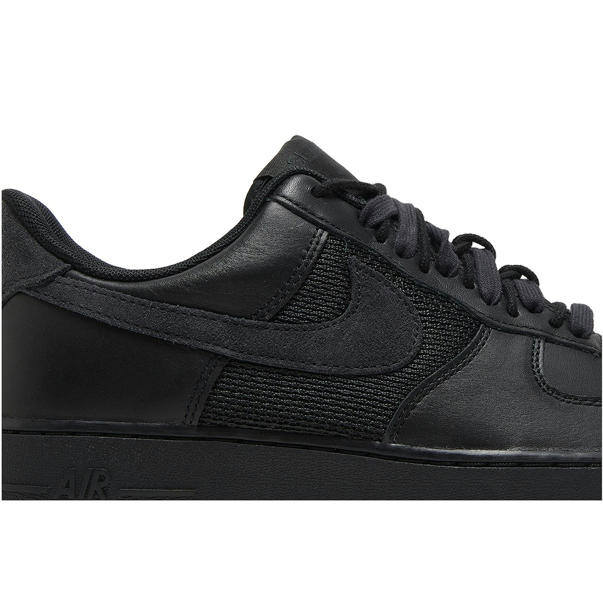 Slam Jam x Nike Air Force 1 Low Triple Black DX5590-001 Moroen - Image 2