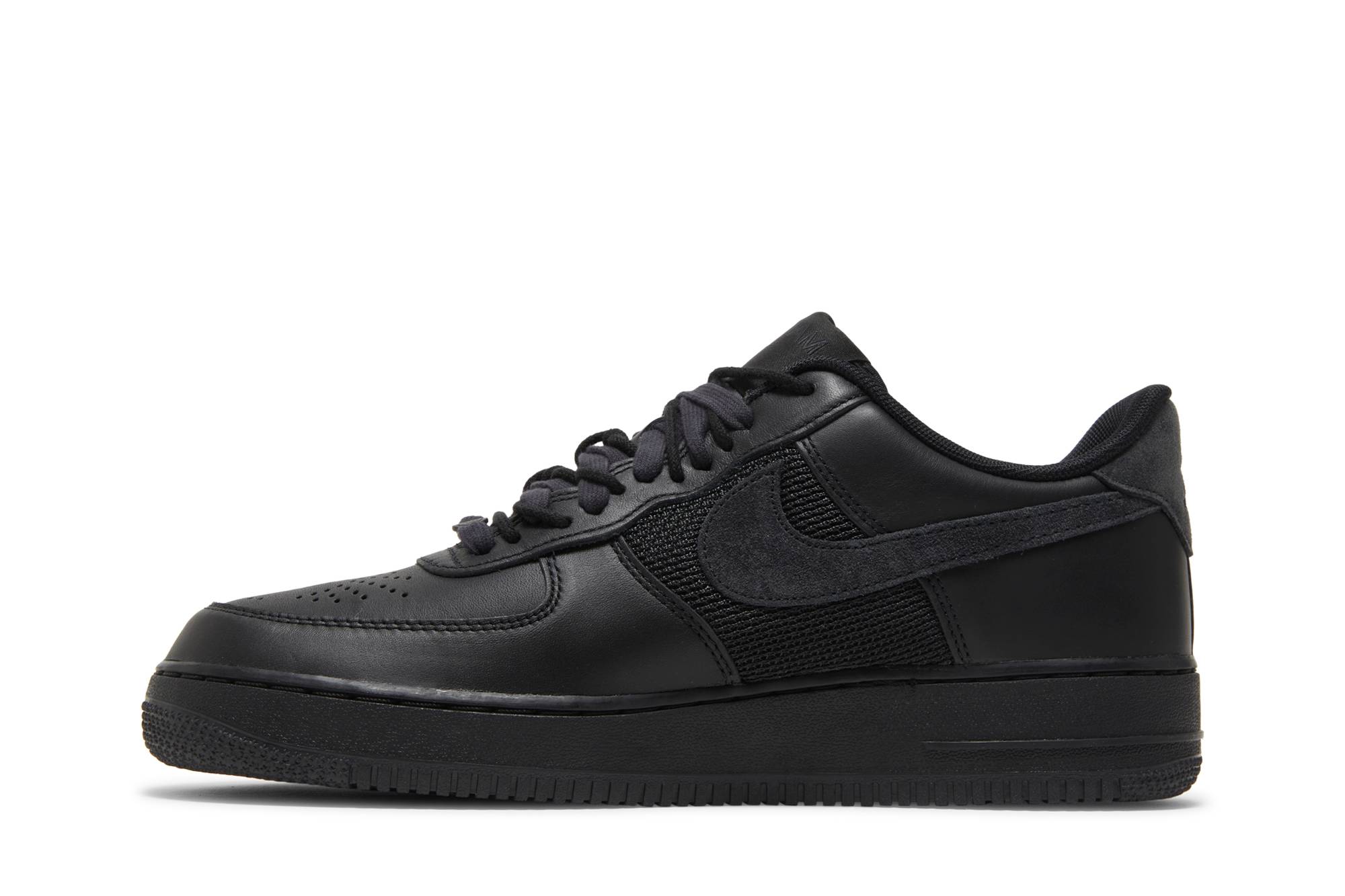 Slam Jam x Nike Air Force 1 Low Triple Black DX5590-001 Moroen - Image 10