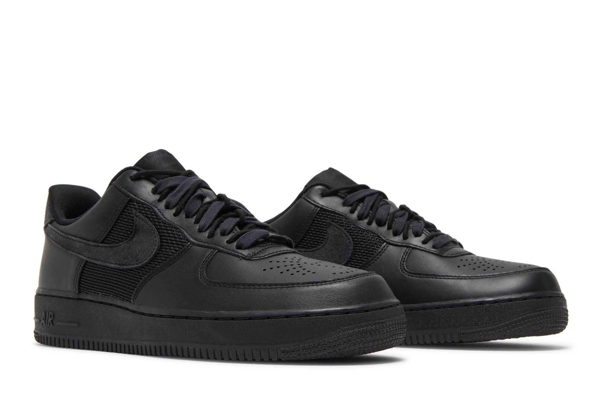 Slam Jam x Nike Air Force 1 Low Triple Black DX5590-001 Moroen - Image 15