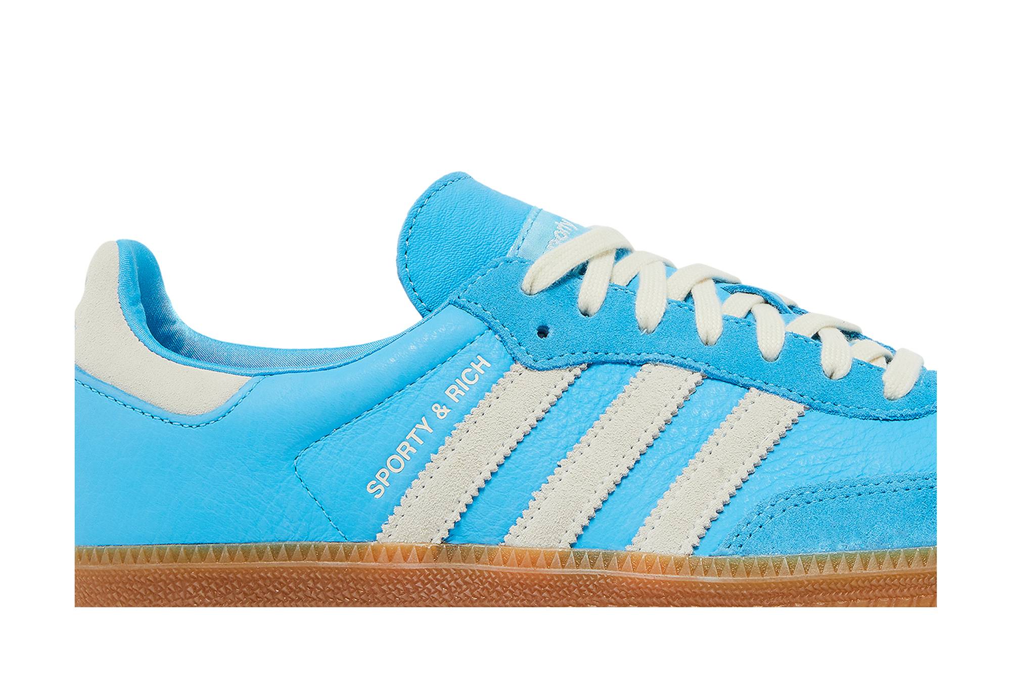 Sporty & Rich x adidas Samba OG Blue Rush IE6975 Moroen - Image 2