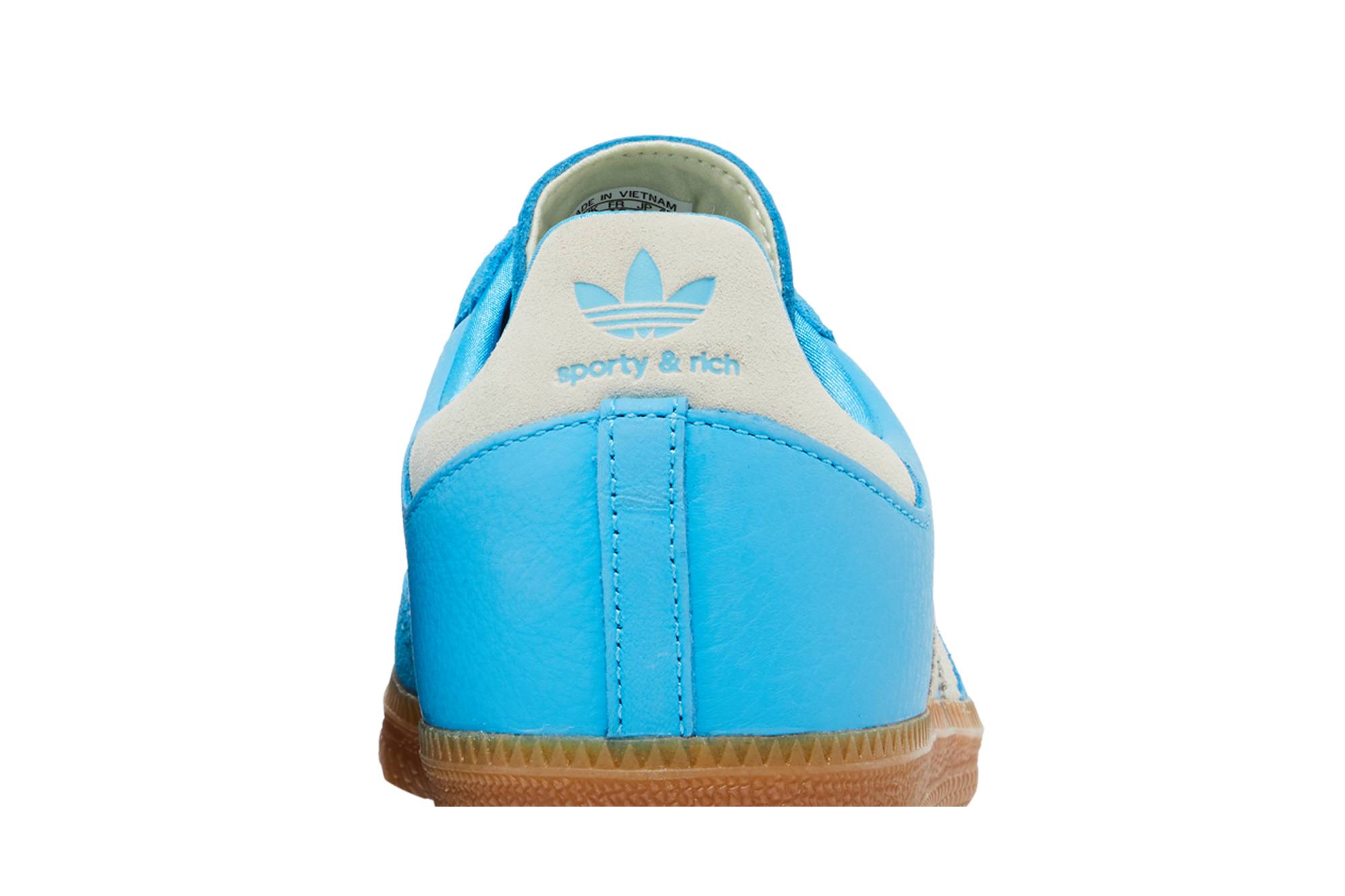Sporty & Rich x adidas Samba OG Blue Rush IE6975 Moroen - Image 7