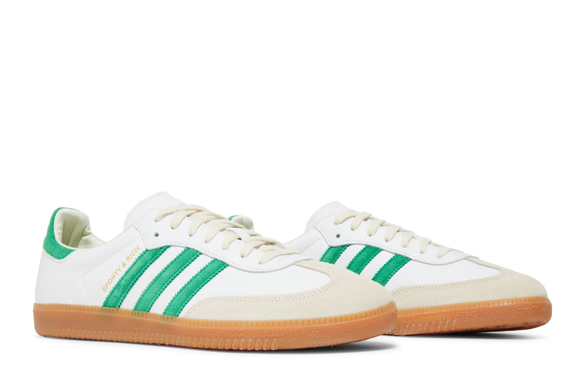 Sporty & Rich x adidas Samba OG White Green HQ6075 Moroen - Image 8