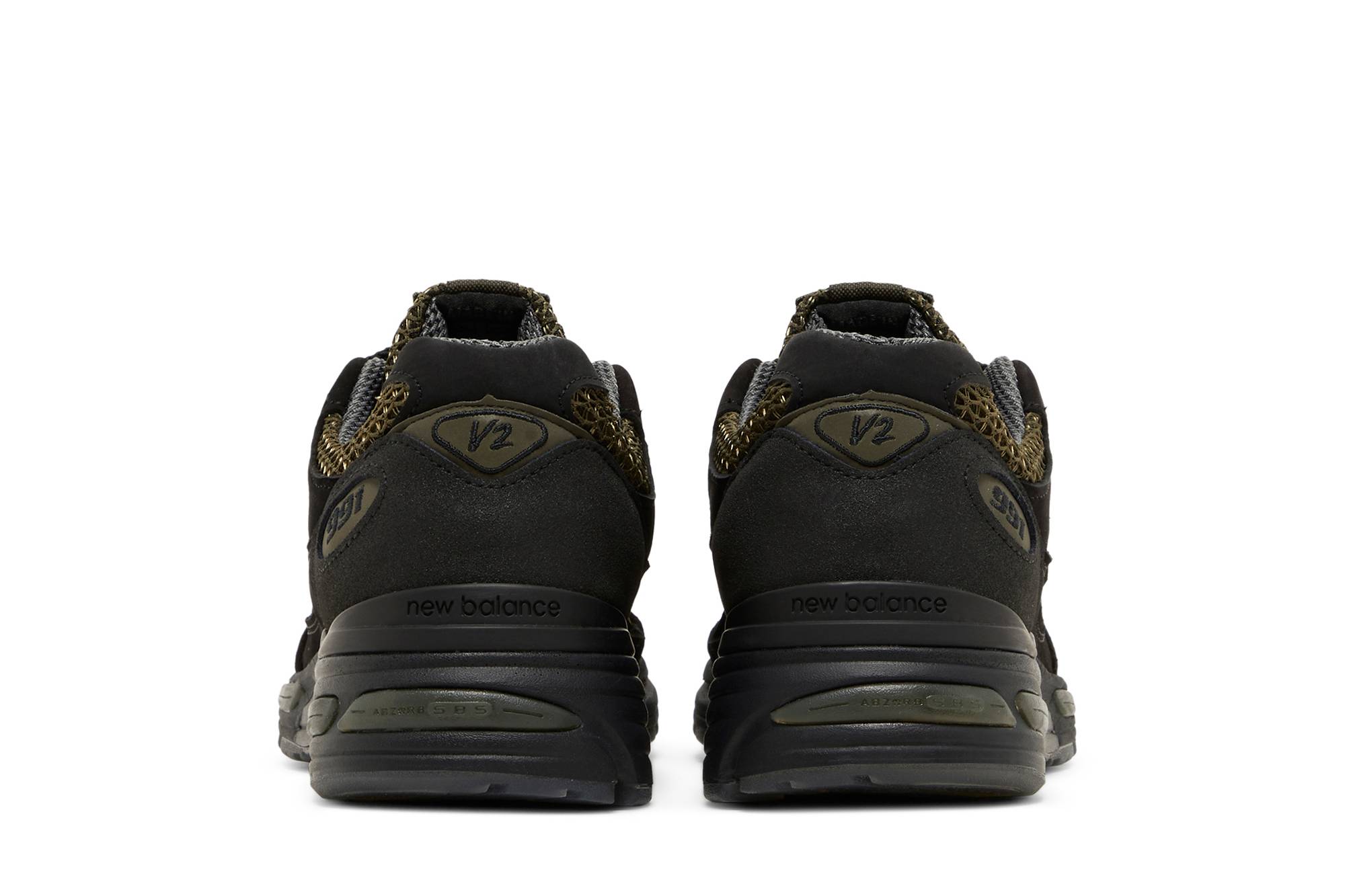 Stone Island x New Balance 991v2 Made in England Black U991SD2 Moroen - Image 6