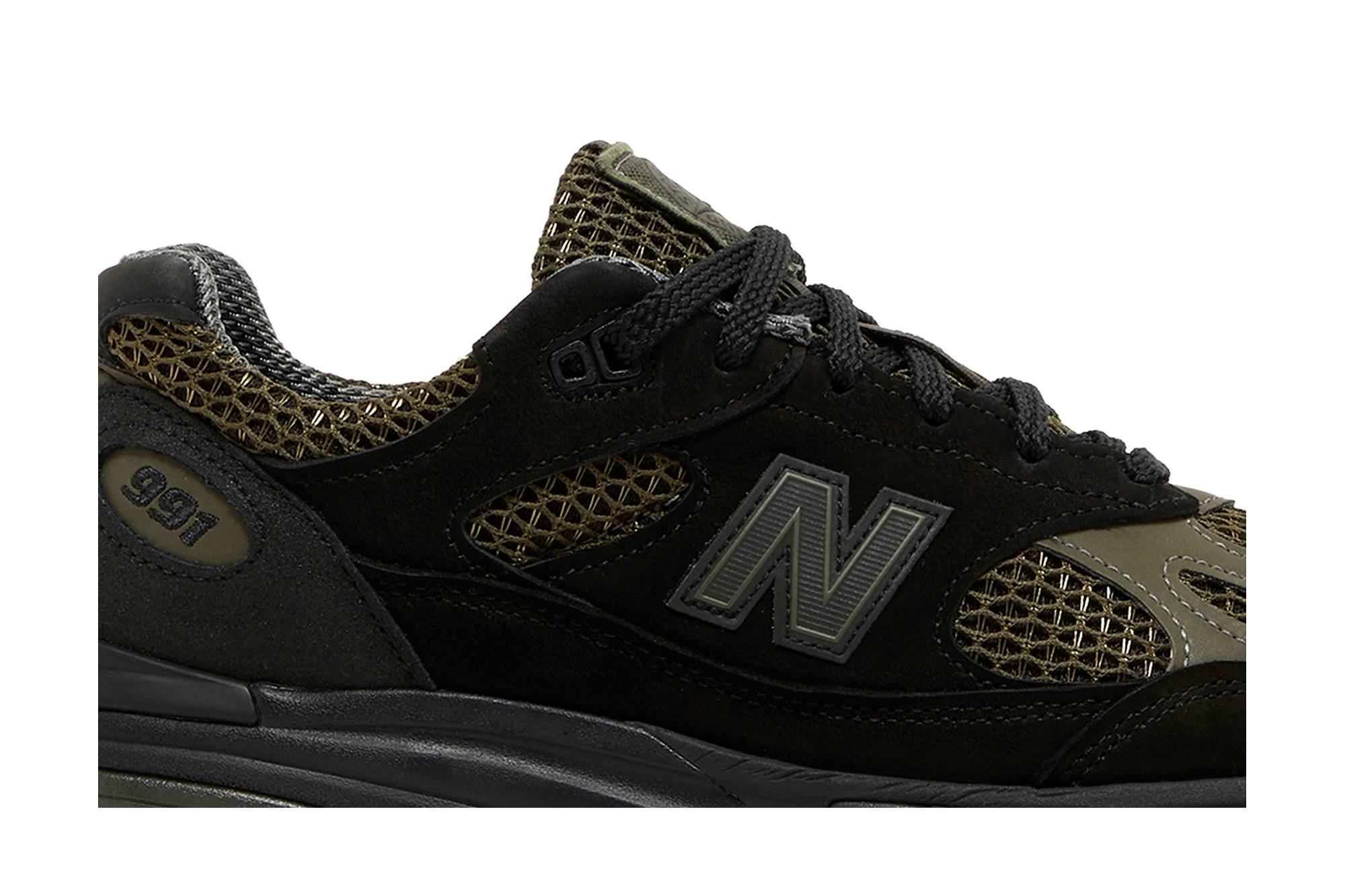Stone Island x New Balance 991v2 Made in England Black U991SD2 Moroen - Image 2
