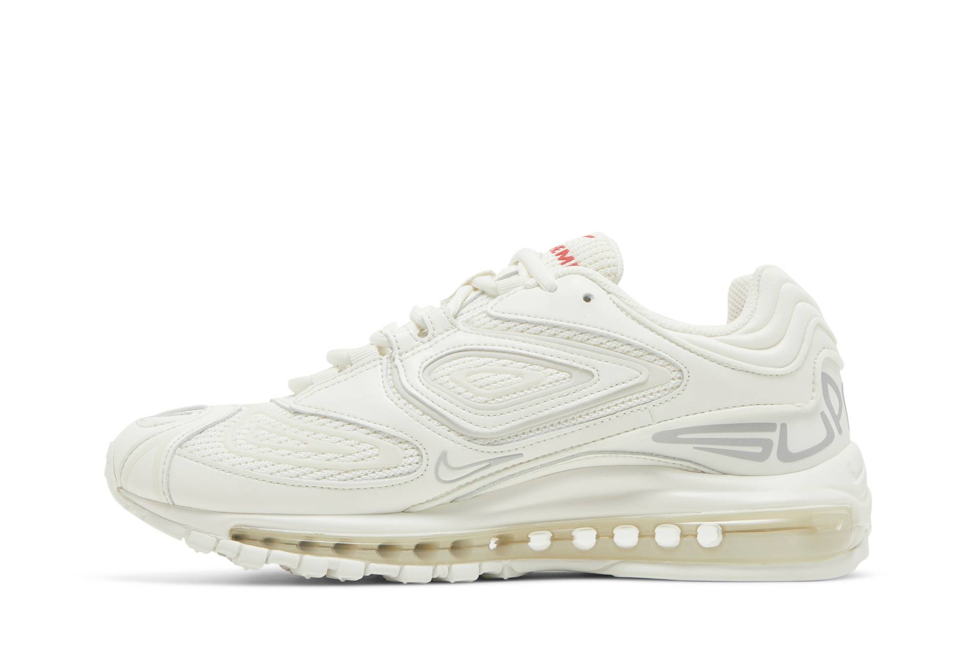 Supreme x Nike Air Max 98 TL 'White' DR1033-100 - Image 3
